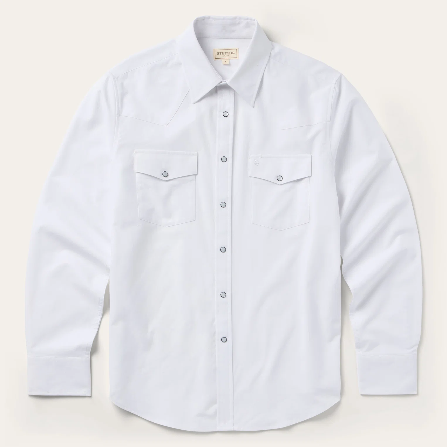 White Oxford Western Shirt