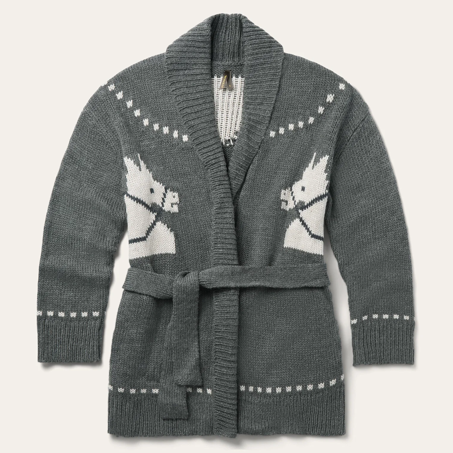 Horse Head Cardigan Sweater