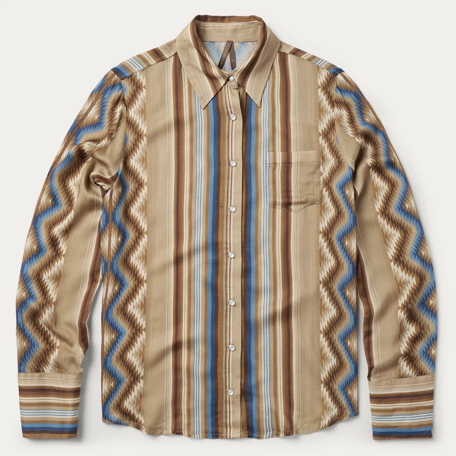 Sand Serape Print Shirt