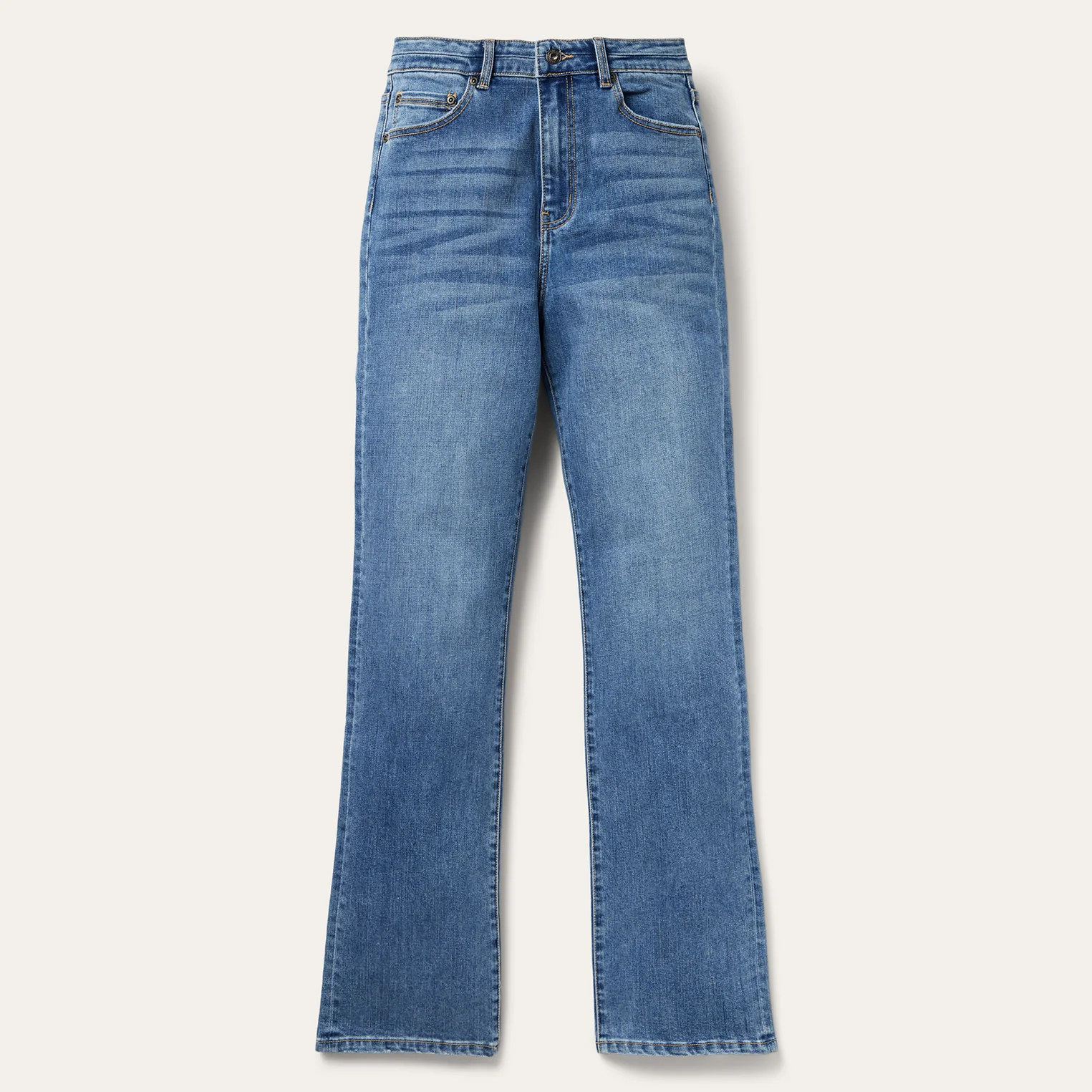 915 High-Rise Straight Fit Jeans