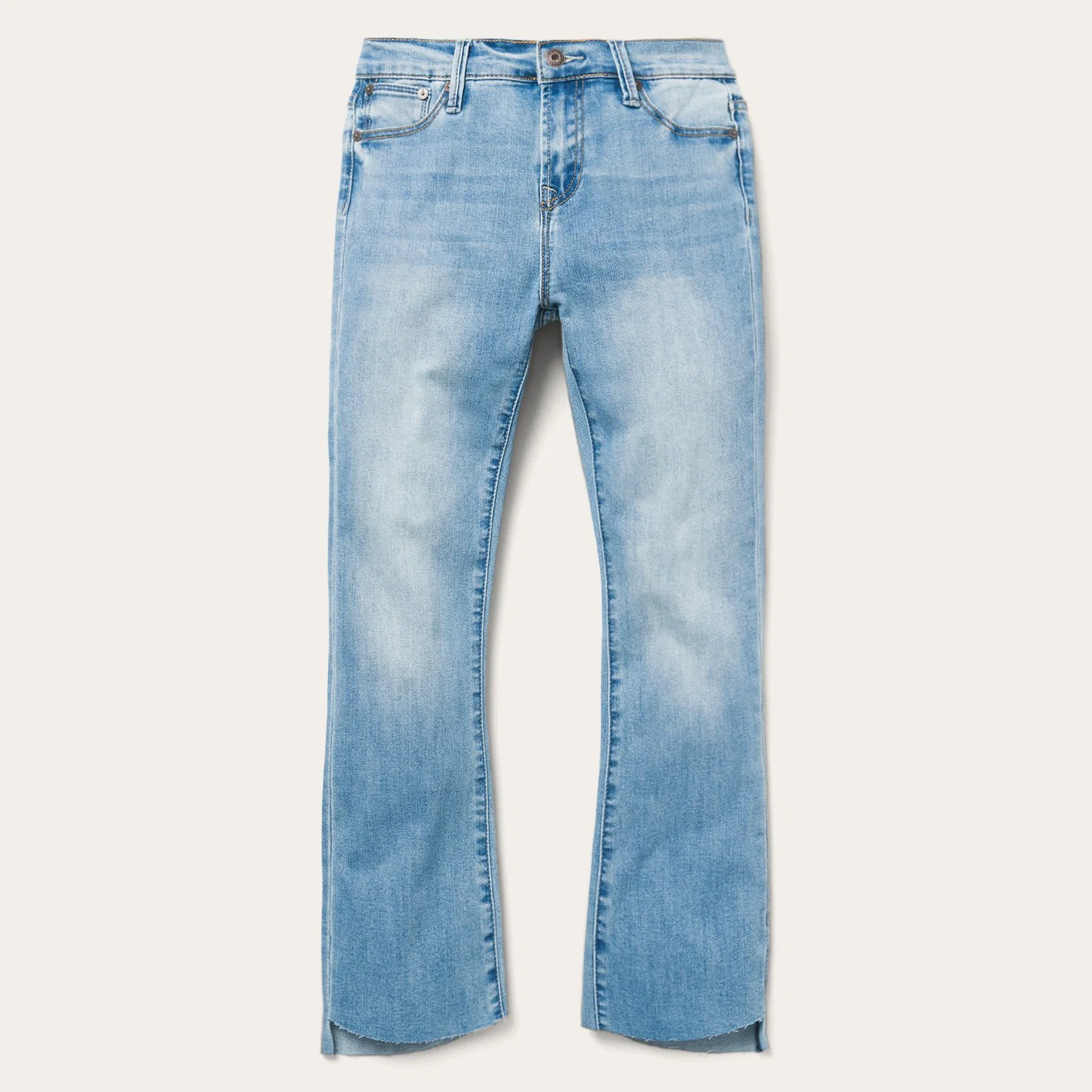 921 High-Rise Flare Crop Jeans