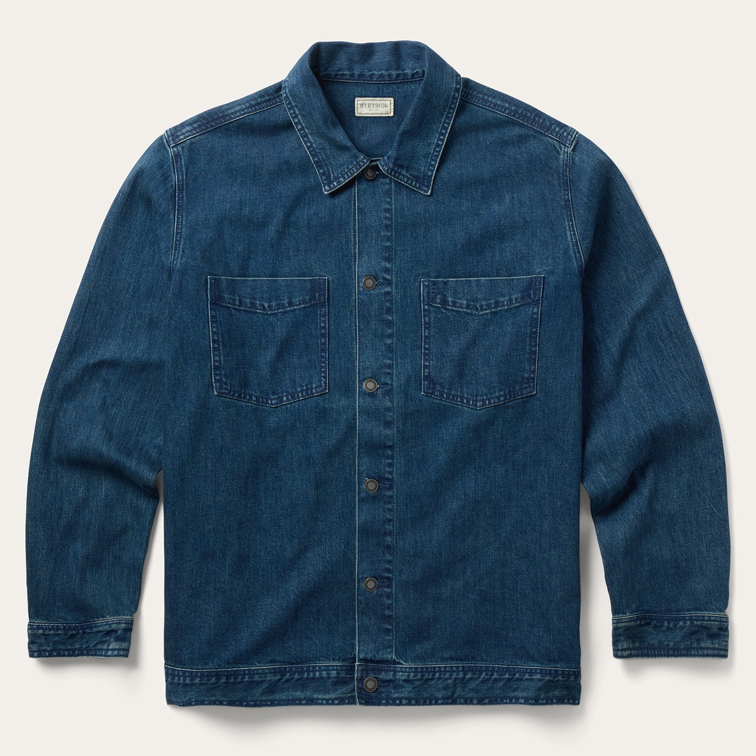 Stone Wash Denim Jacket