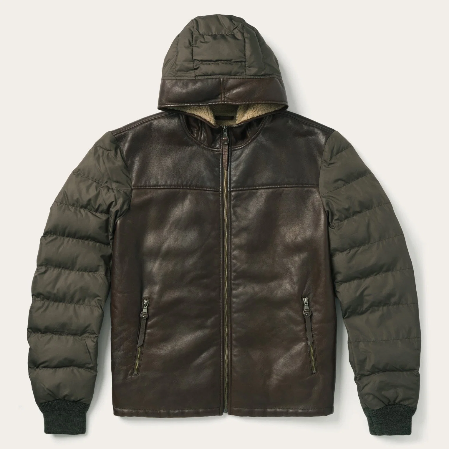 Stetson Hooded Suede Jacket