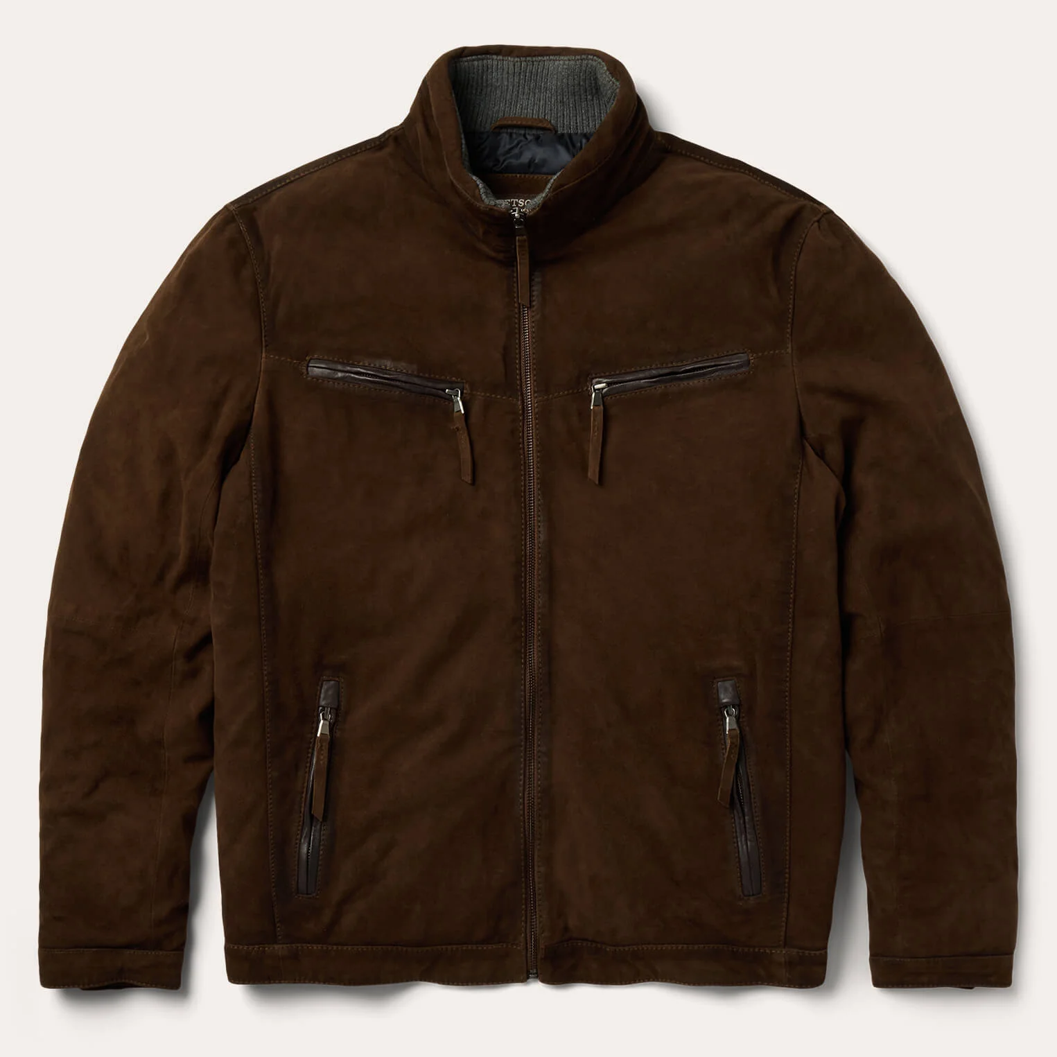 Suede Moto Jacket
