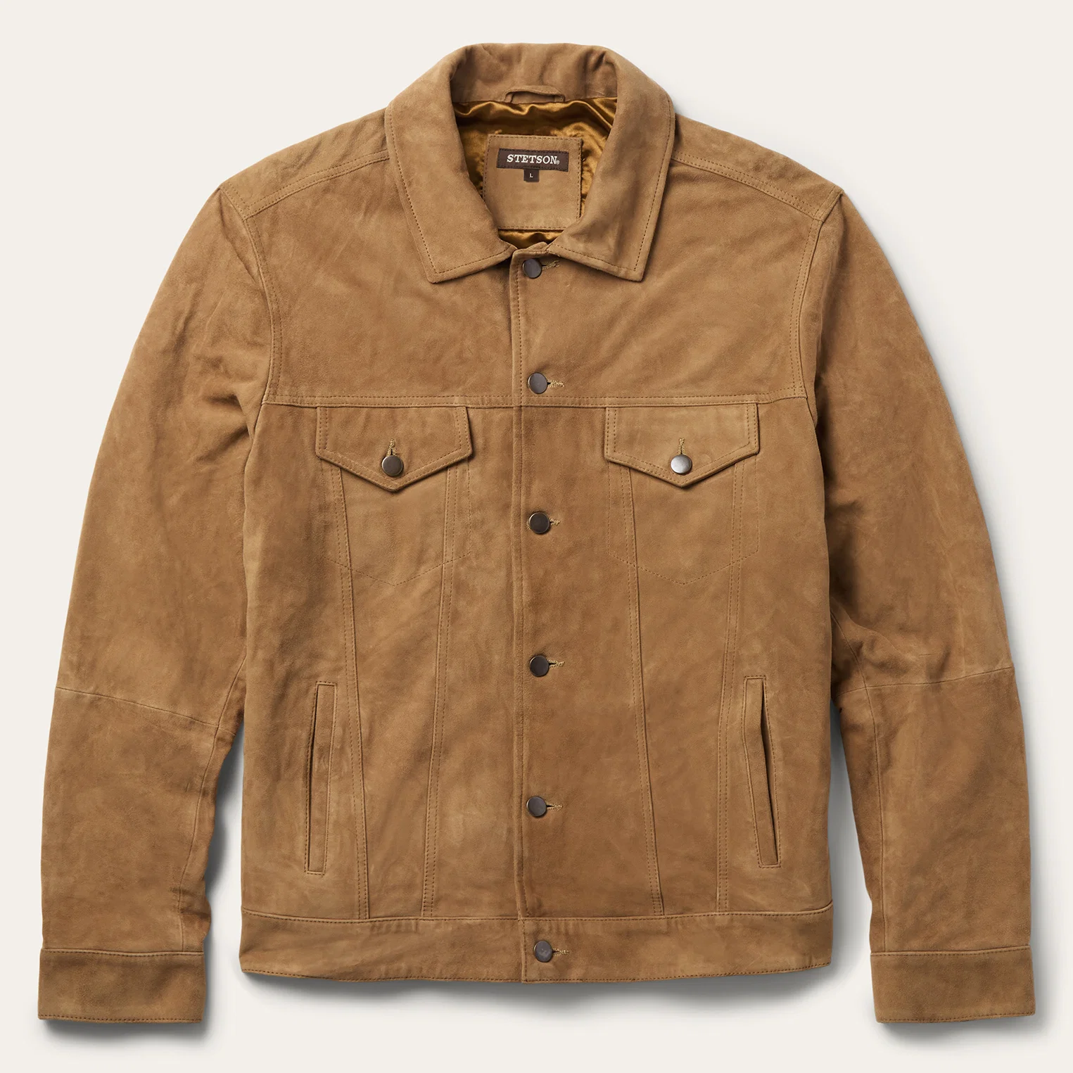 Suede Trucker Jacket