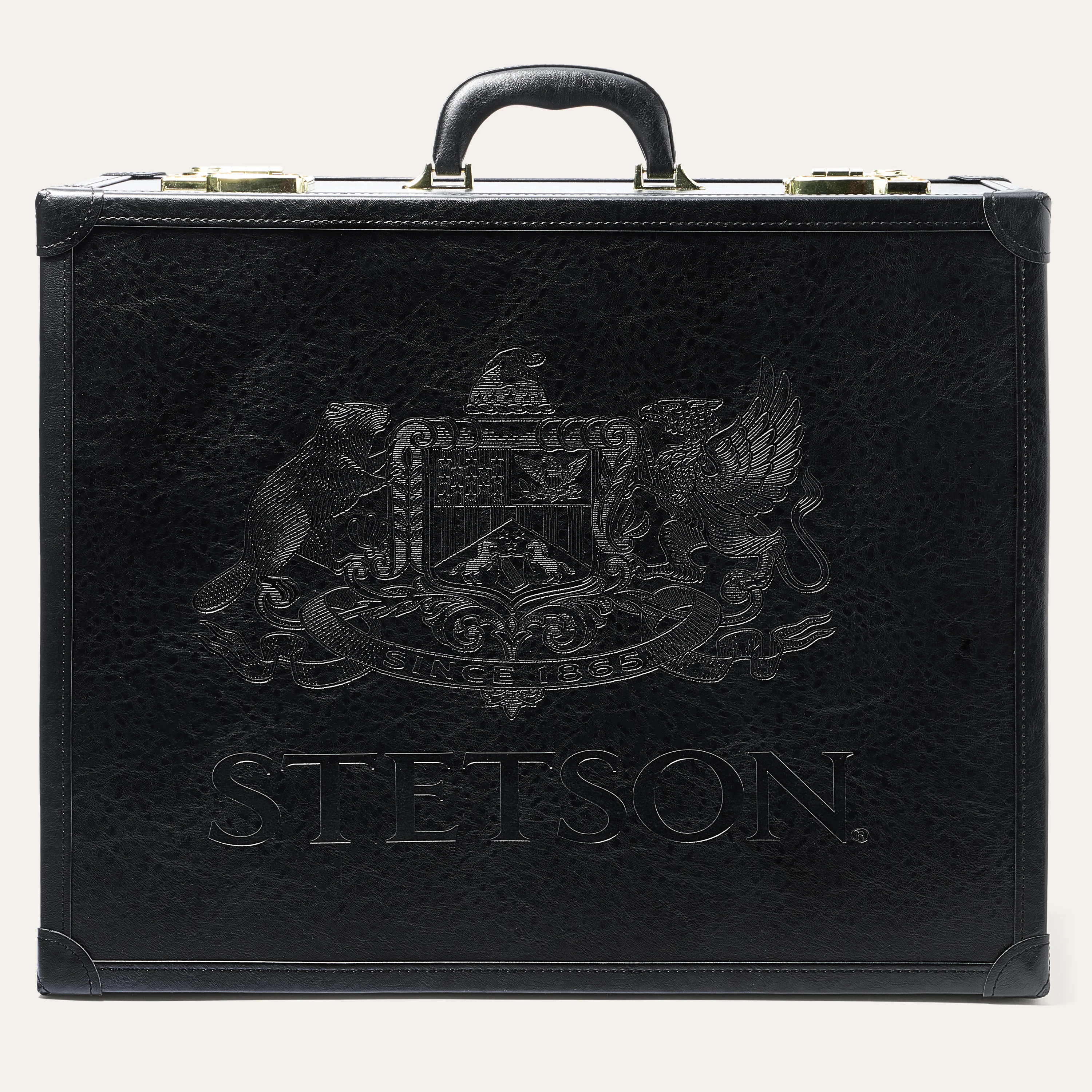 Premium Leather Hat Case