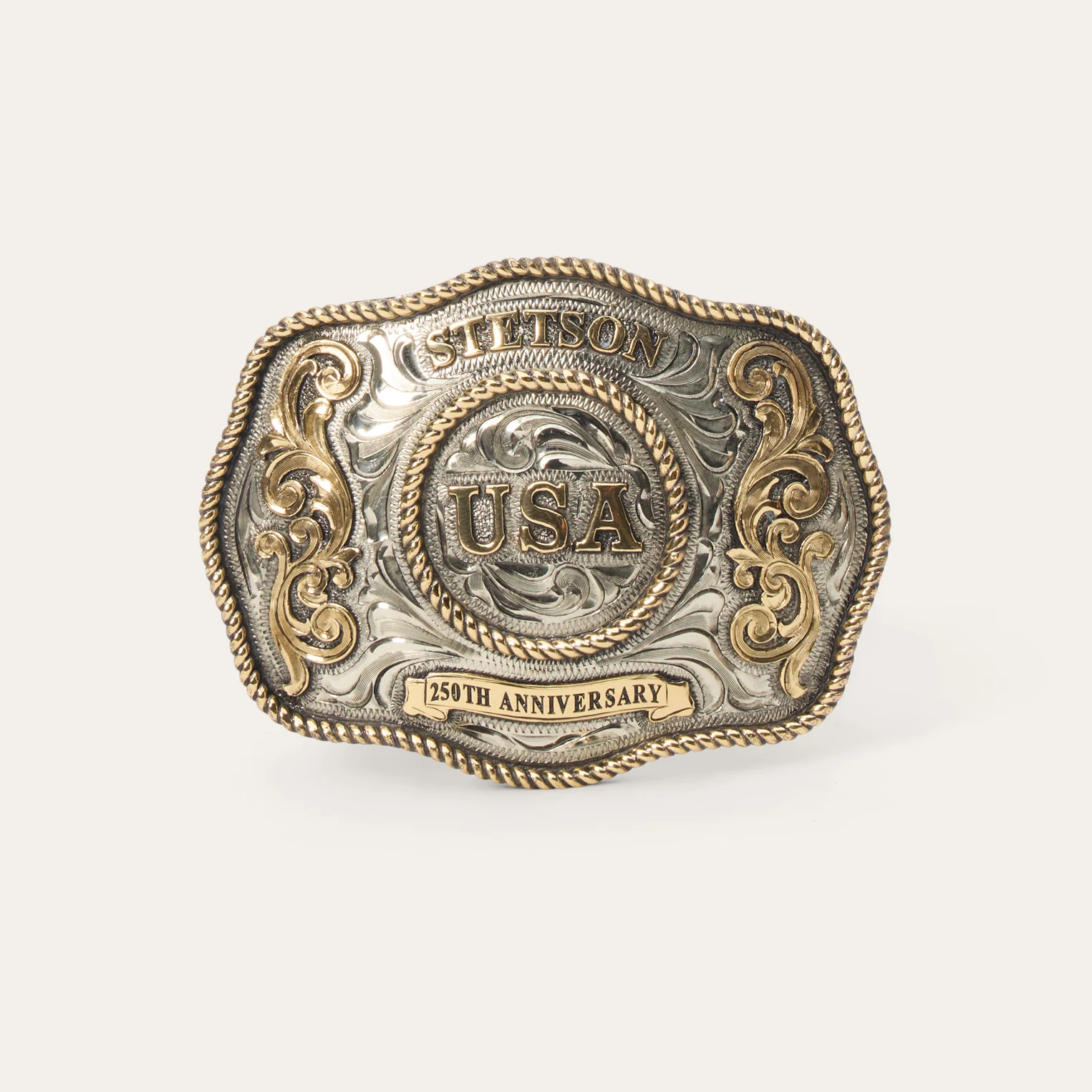 American Anniversary Plaque Buckle