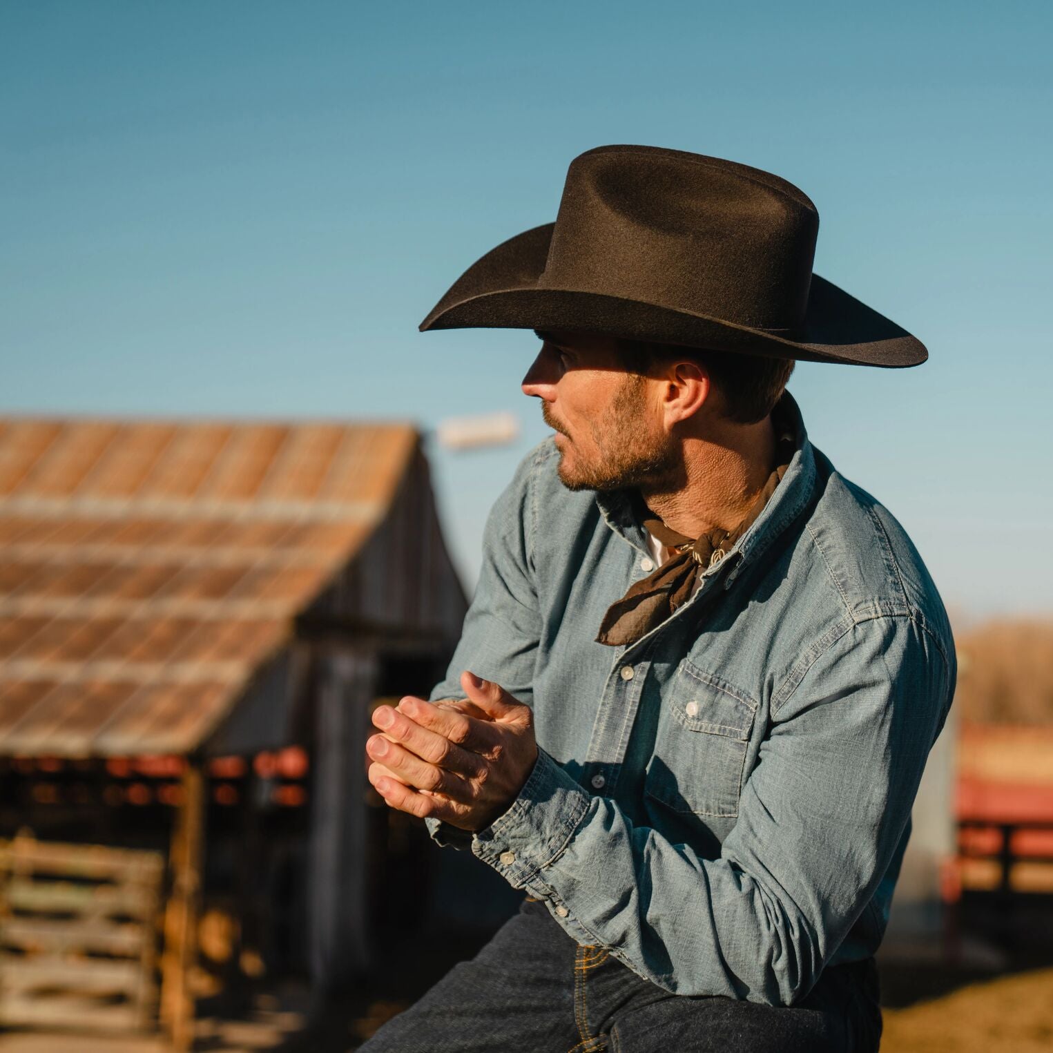 Corral 4X Cowboy Hat - Image 2