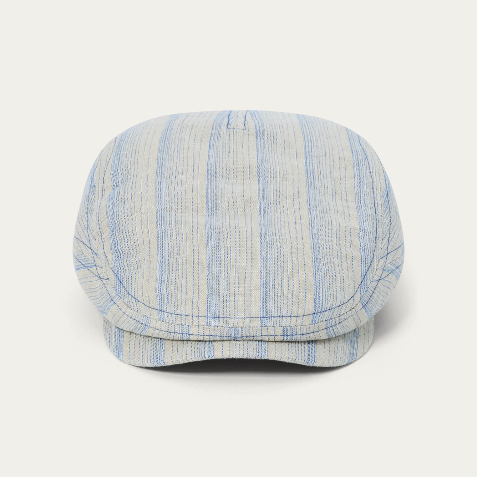 Linen Stripe Driver Cap