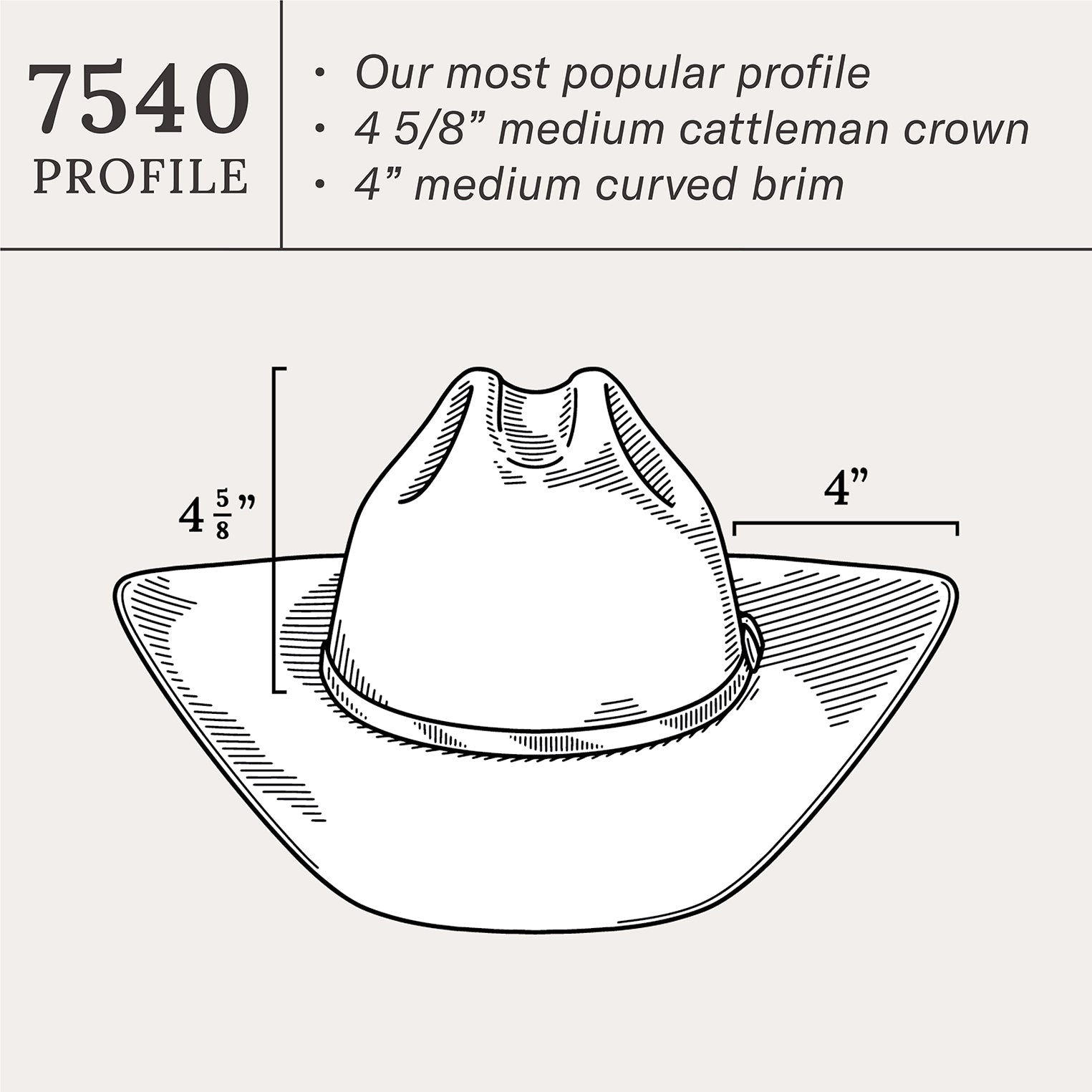 Corral 4X Cowboy Hat - Image 9