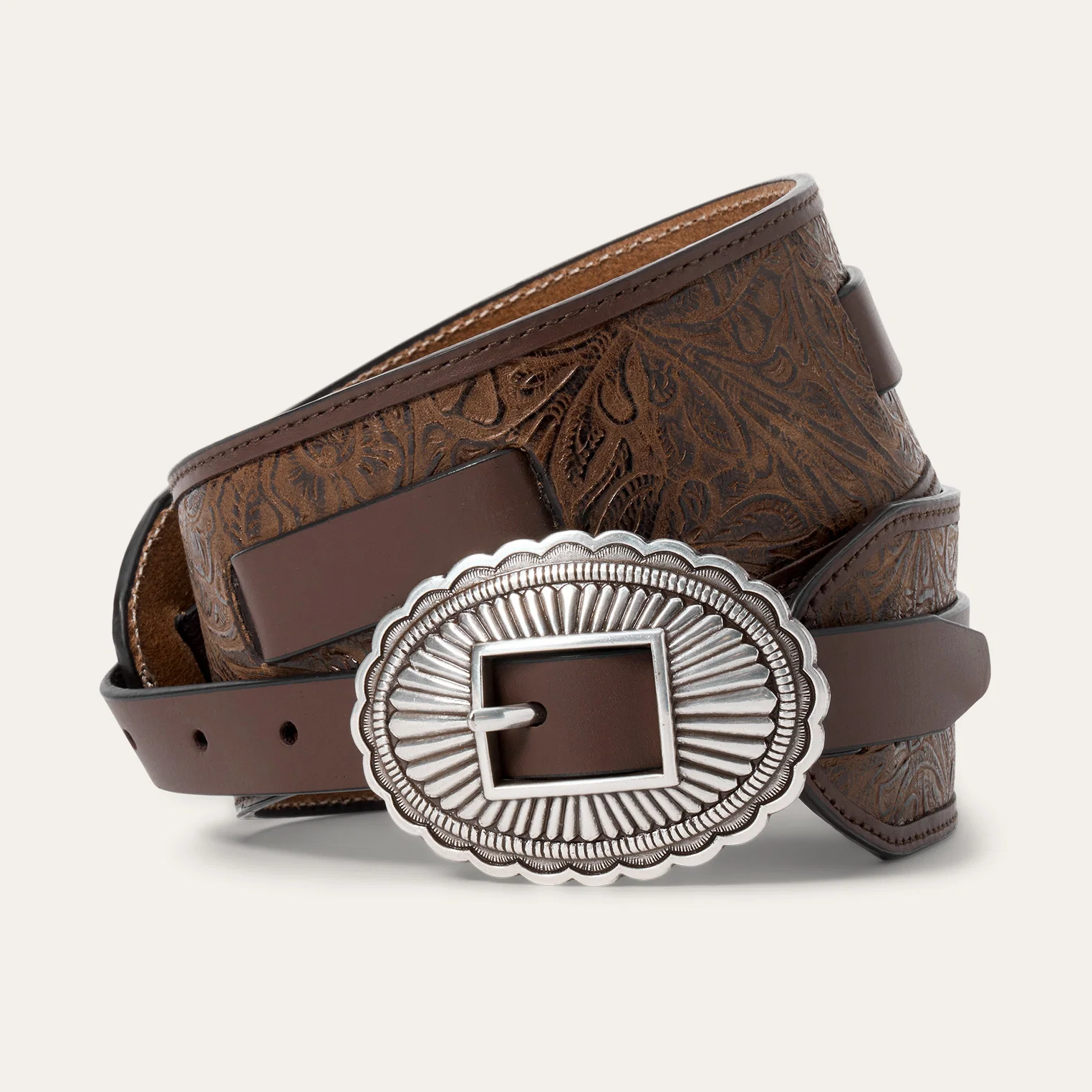 Stetson & THE GREAT. Tooled Waist Belt