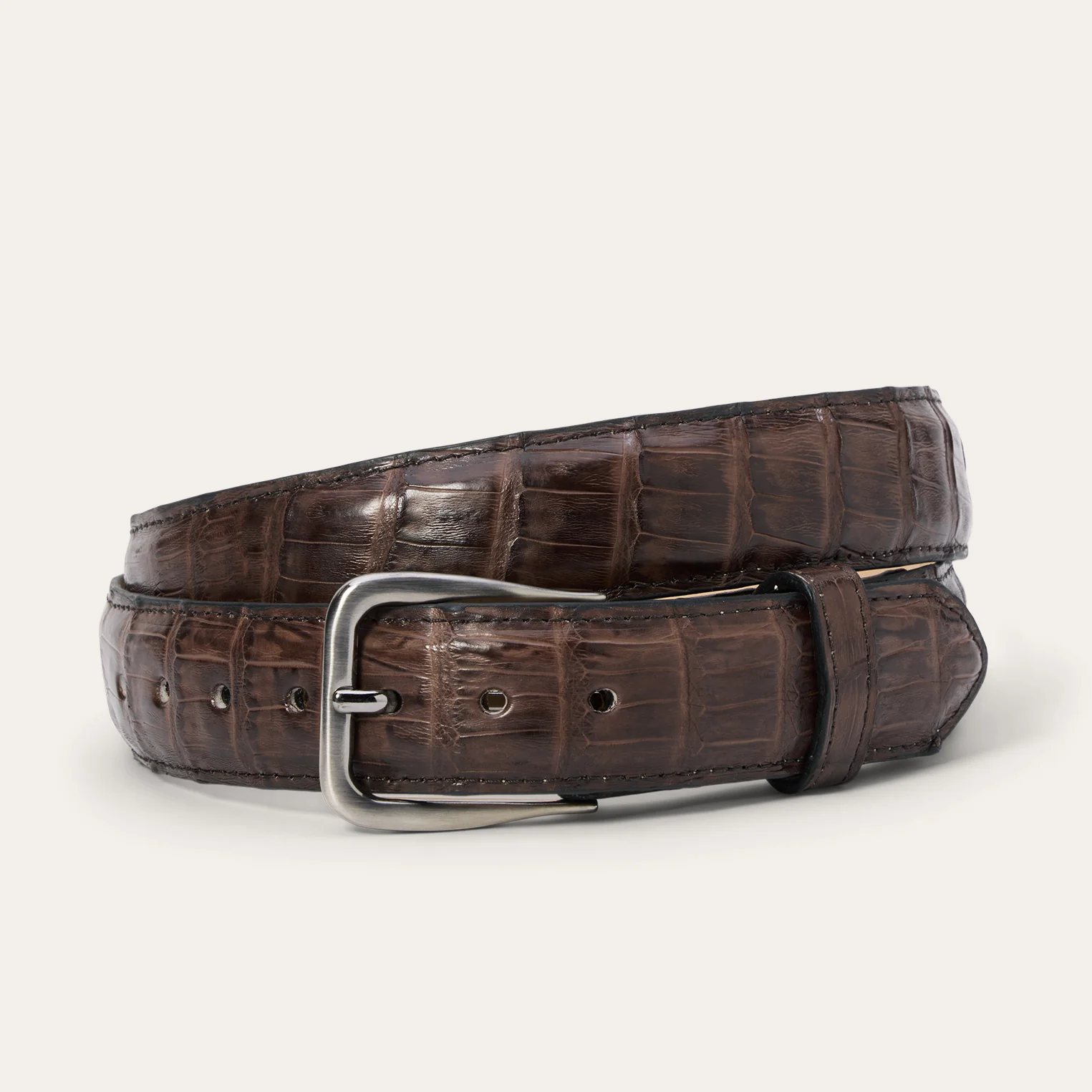 Caiman Western Tab Belt - 1 1/4 Width