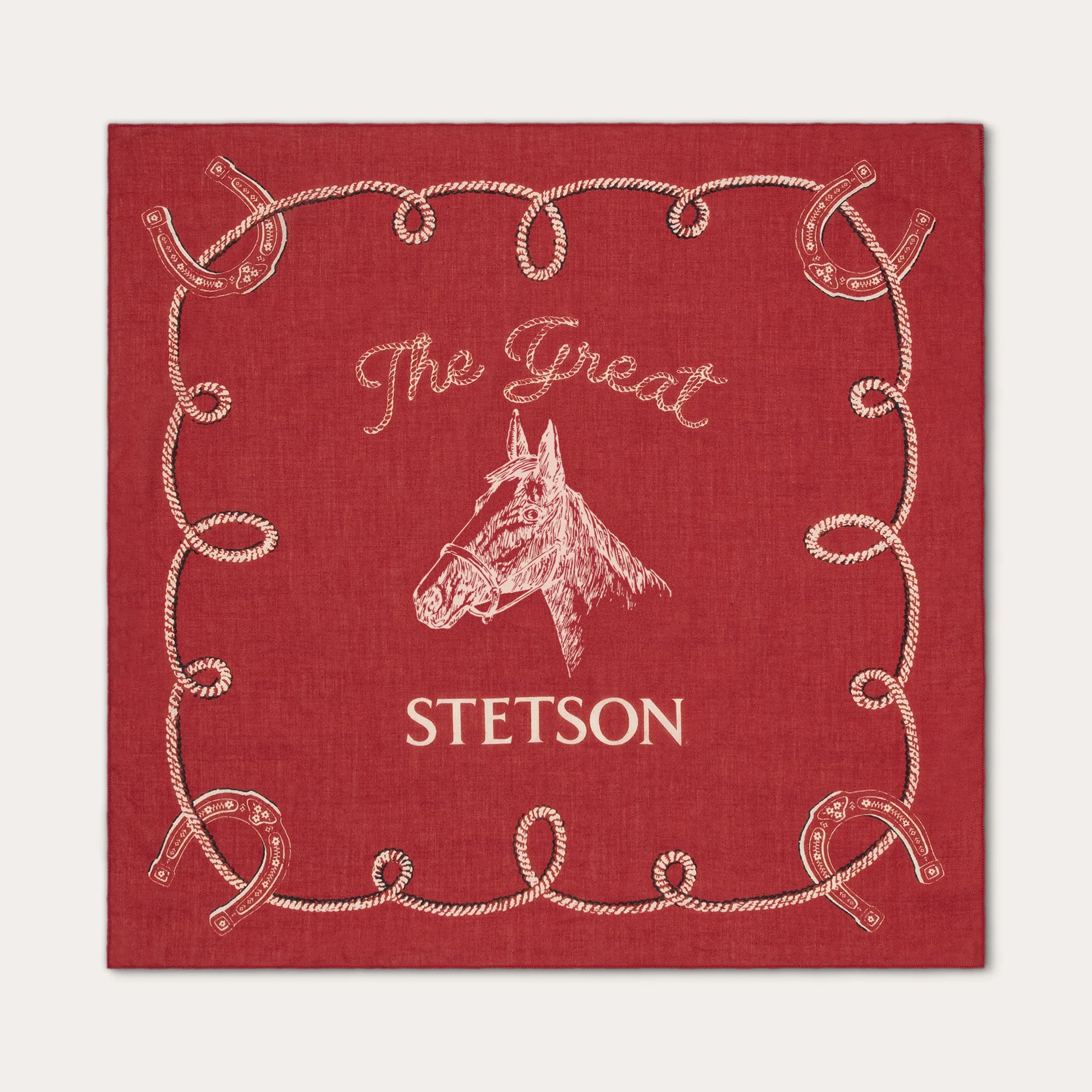 Stetson & THE GREAT. The Stetson Western Bandana
