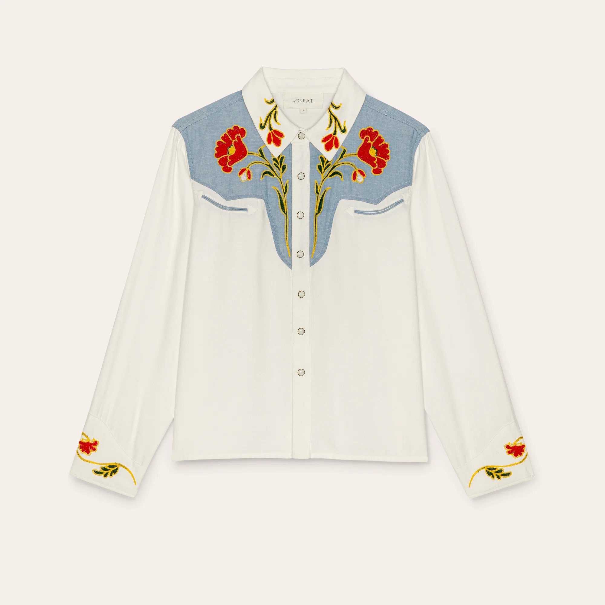 Stetson & THE GREAT. The Embroidered Western Shirt