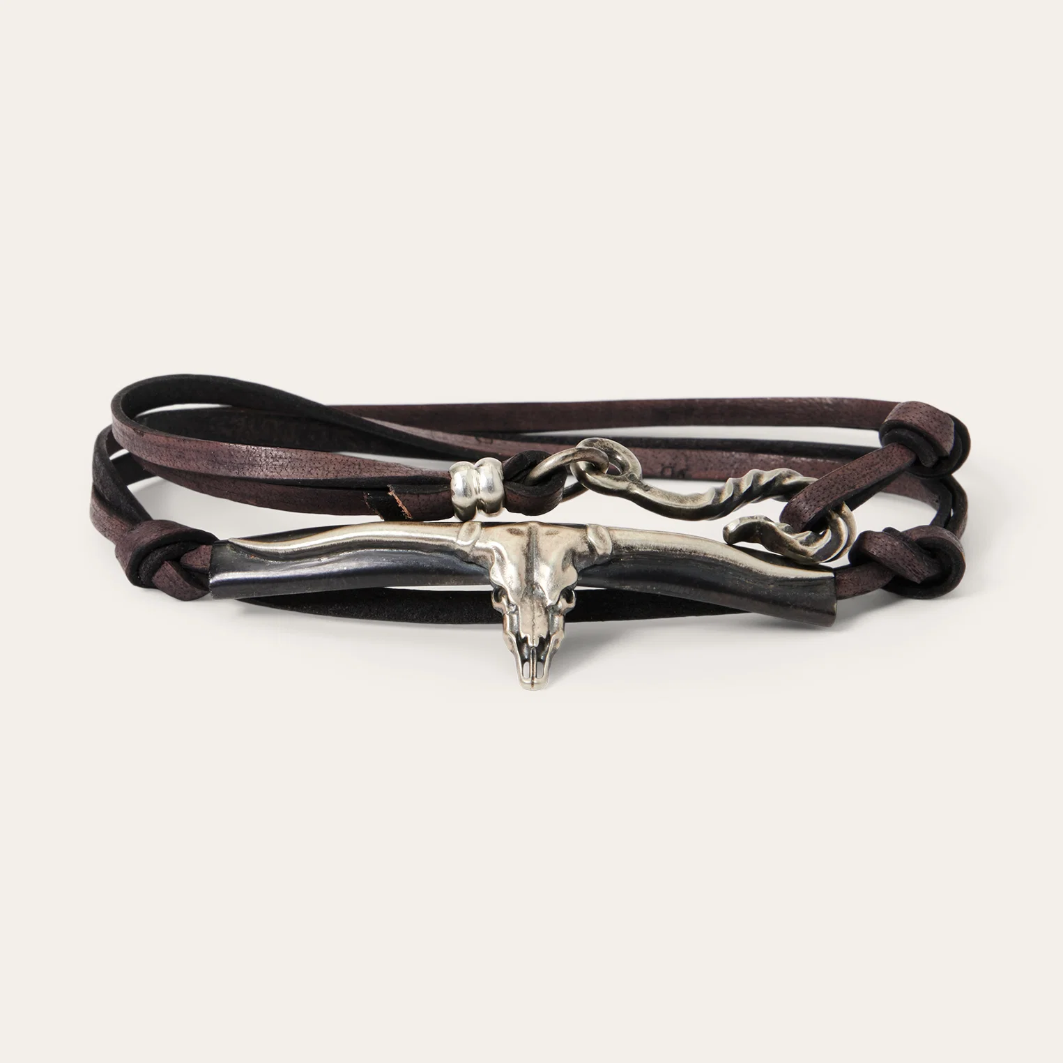 Longhorn Wrap Bracelet