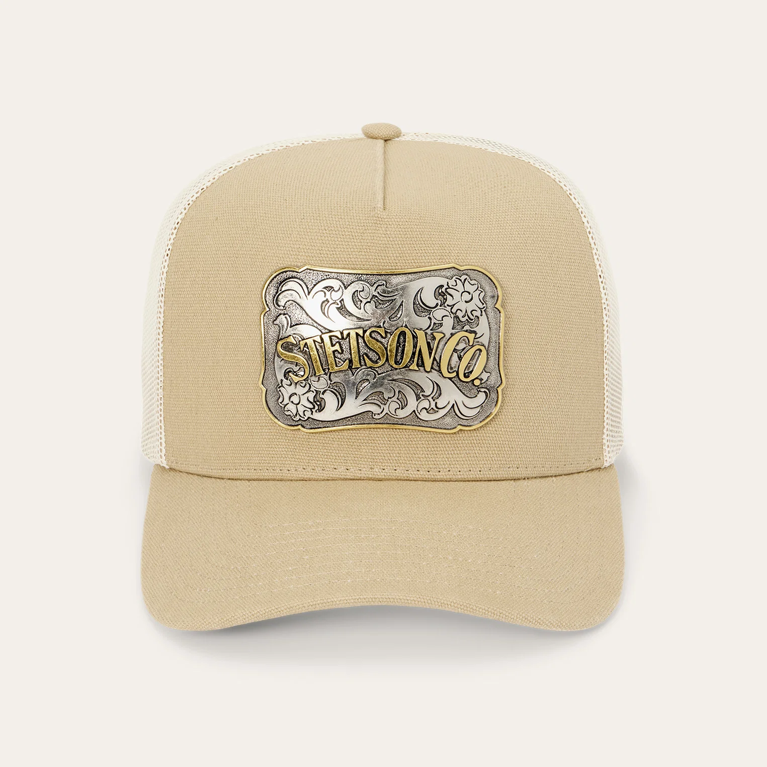 Canvas Plaque Trucker Hat