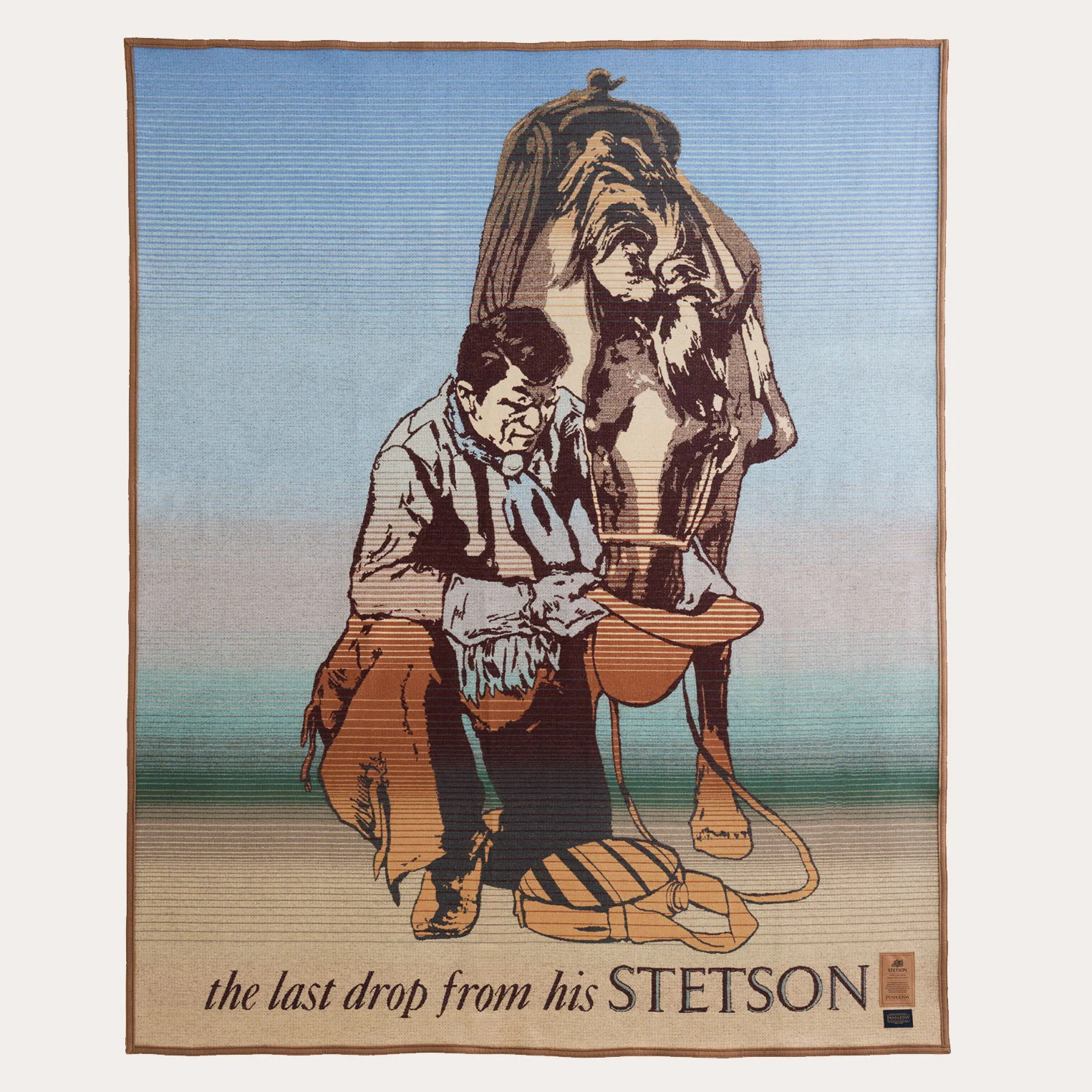 'The Last Drop from His Stetson' Special Edition Blanket