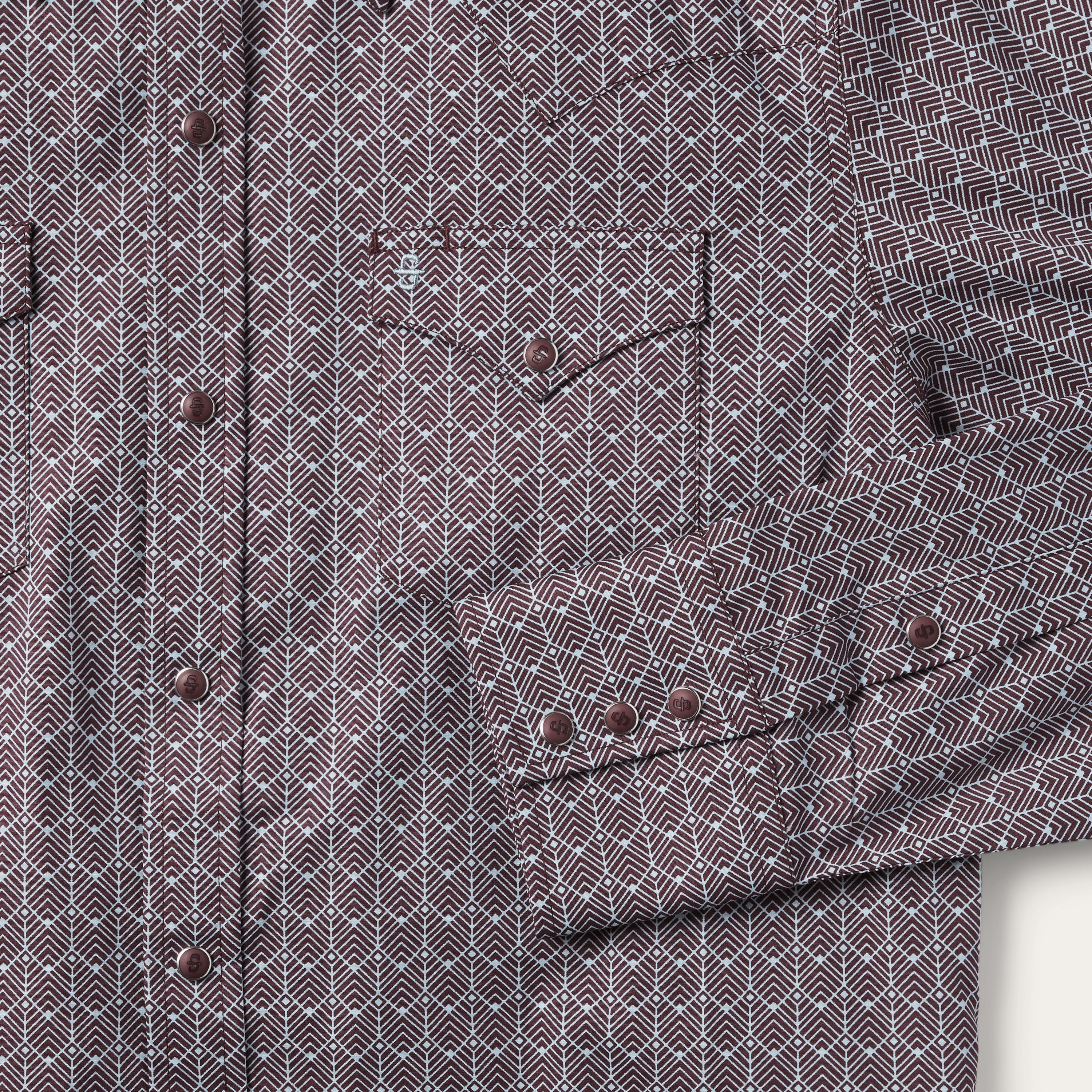 Chevron Grid Shirt - Image 5