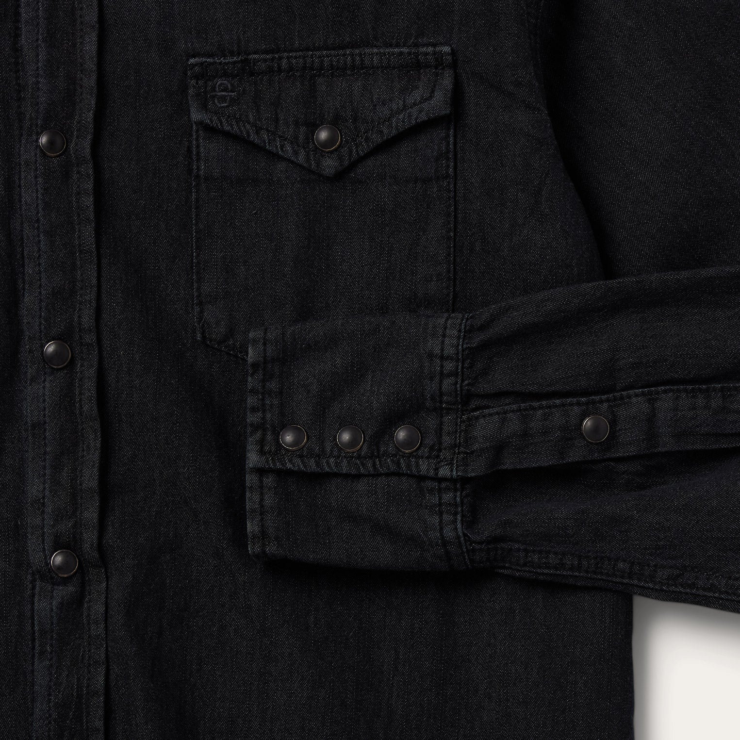 Modern Denim Western Shirt - Image 6