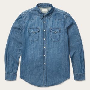 Medium Blue Denim Shirt