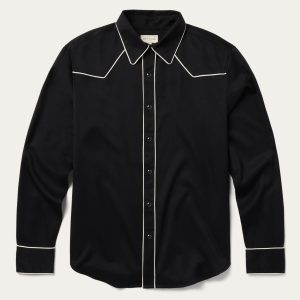 Vintage Piped Western Shirt