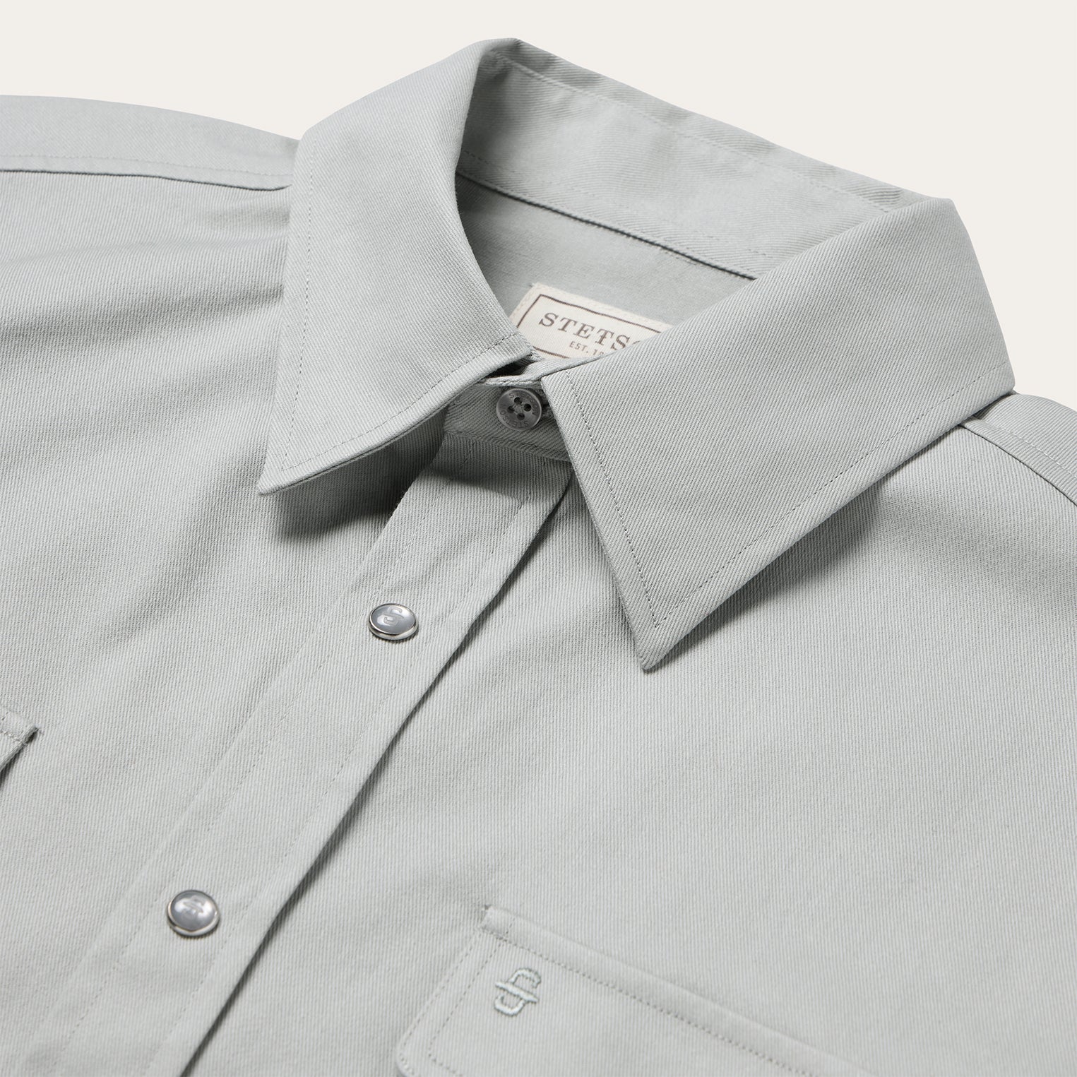 Brushed Twill Western Shirt - Image 3