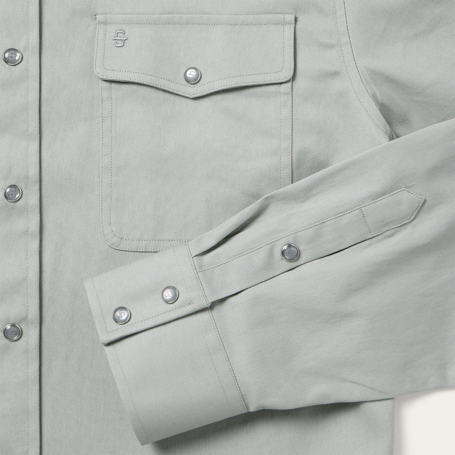 Brushed Twill Western Shirt - Image 5