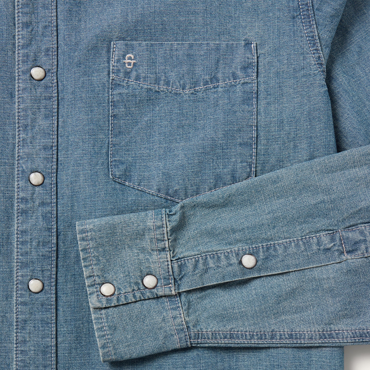 Chambray Denim Shirt - Image 5