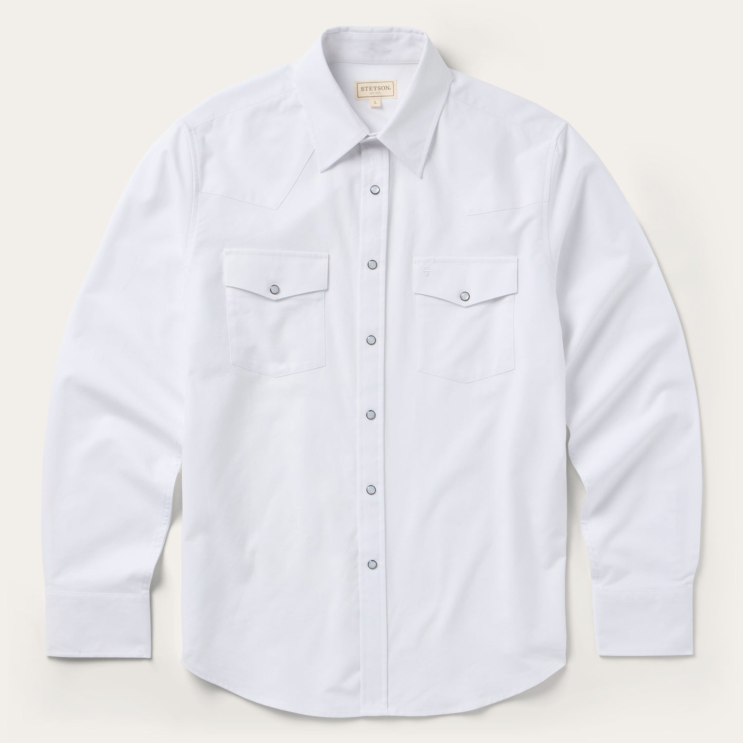White Oxford Western Shirt