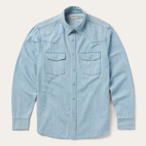 Chambray Oxford Western Shirt