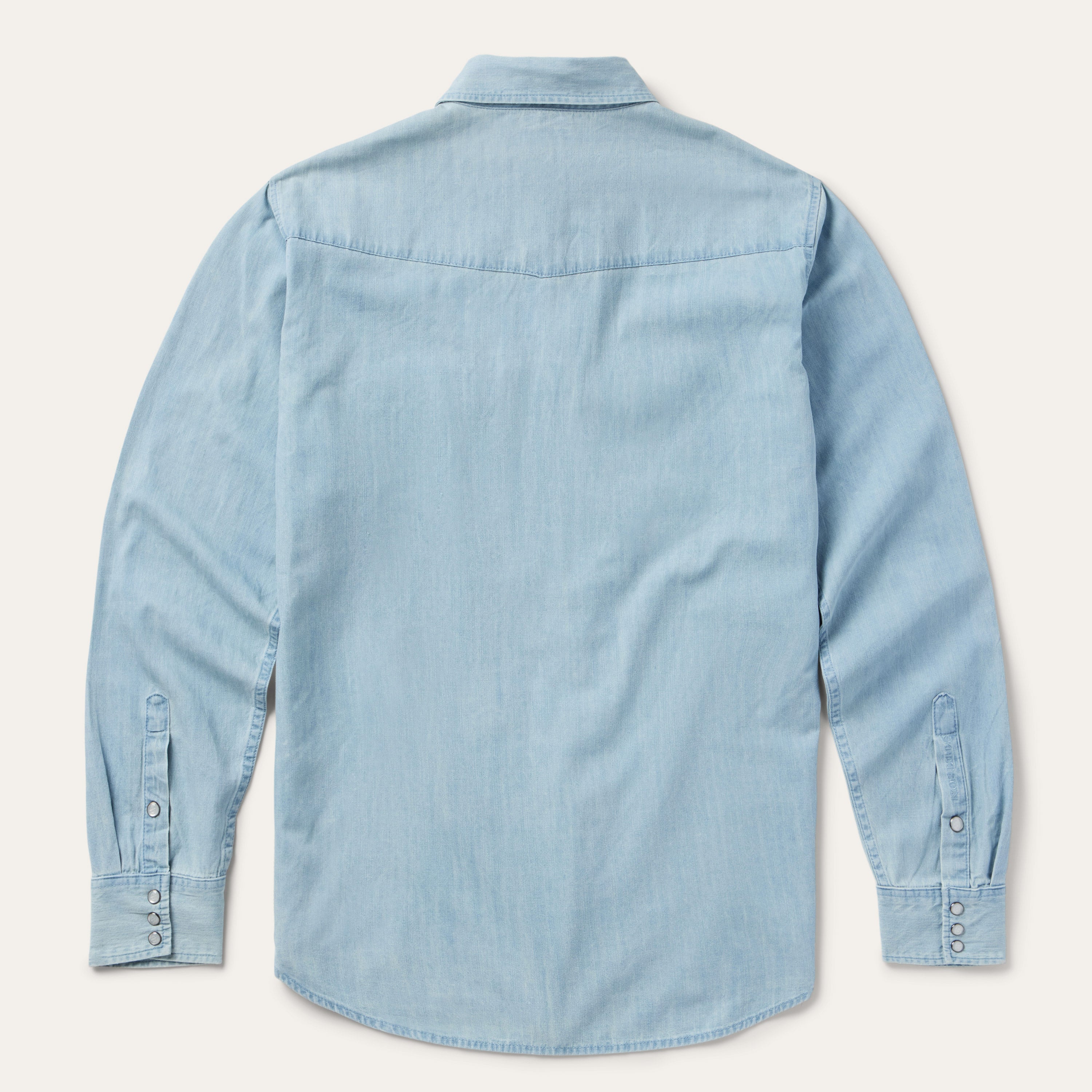 Chambray Oxford Western Shirt - Image 5