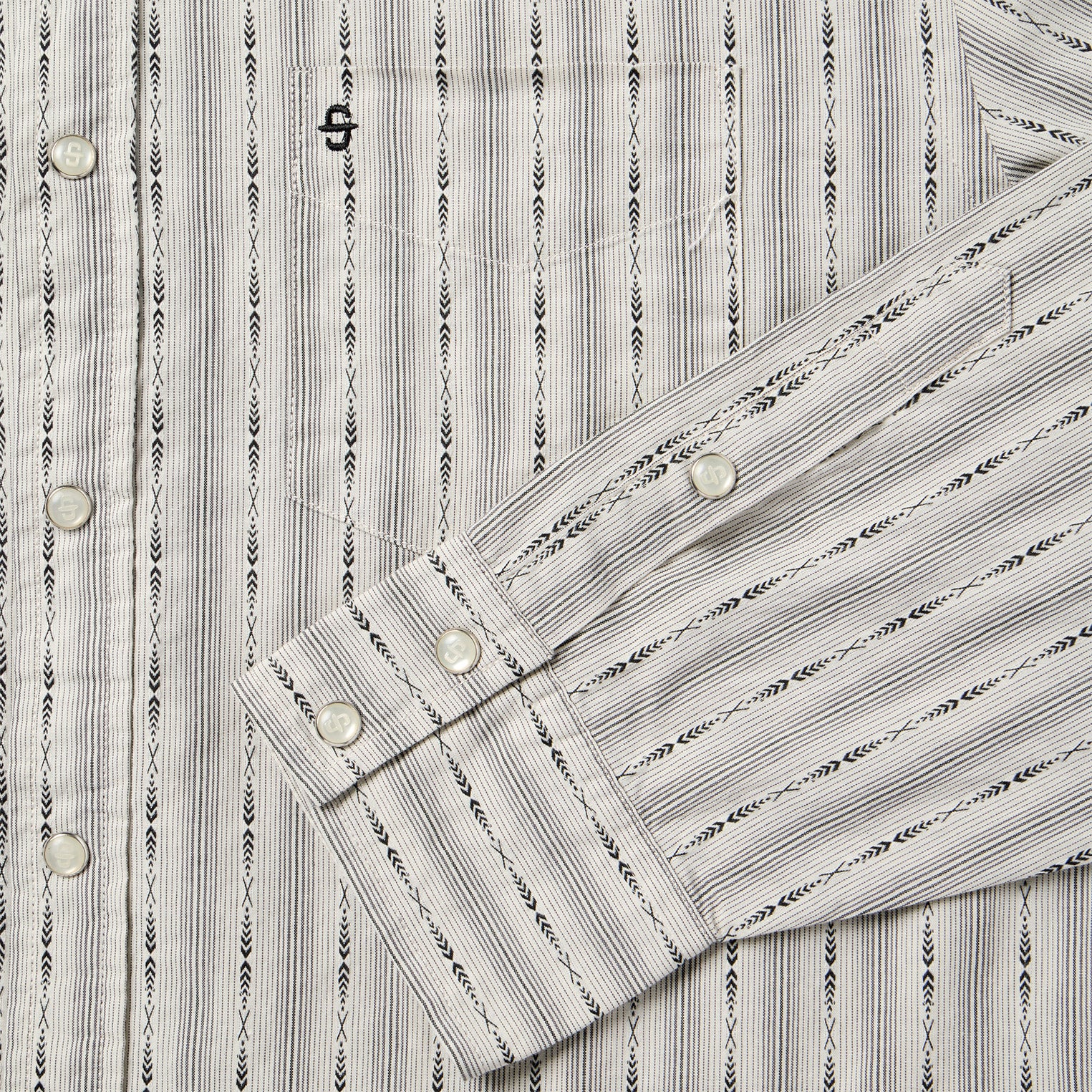 Dobby Stripe Shirt - Image 5