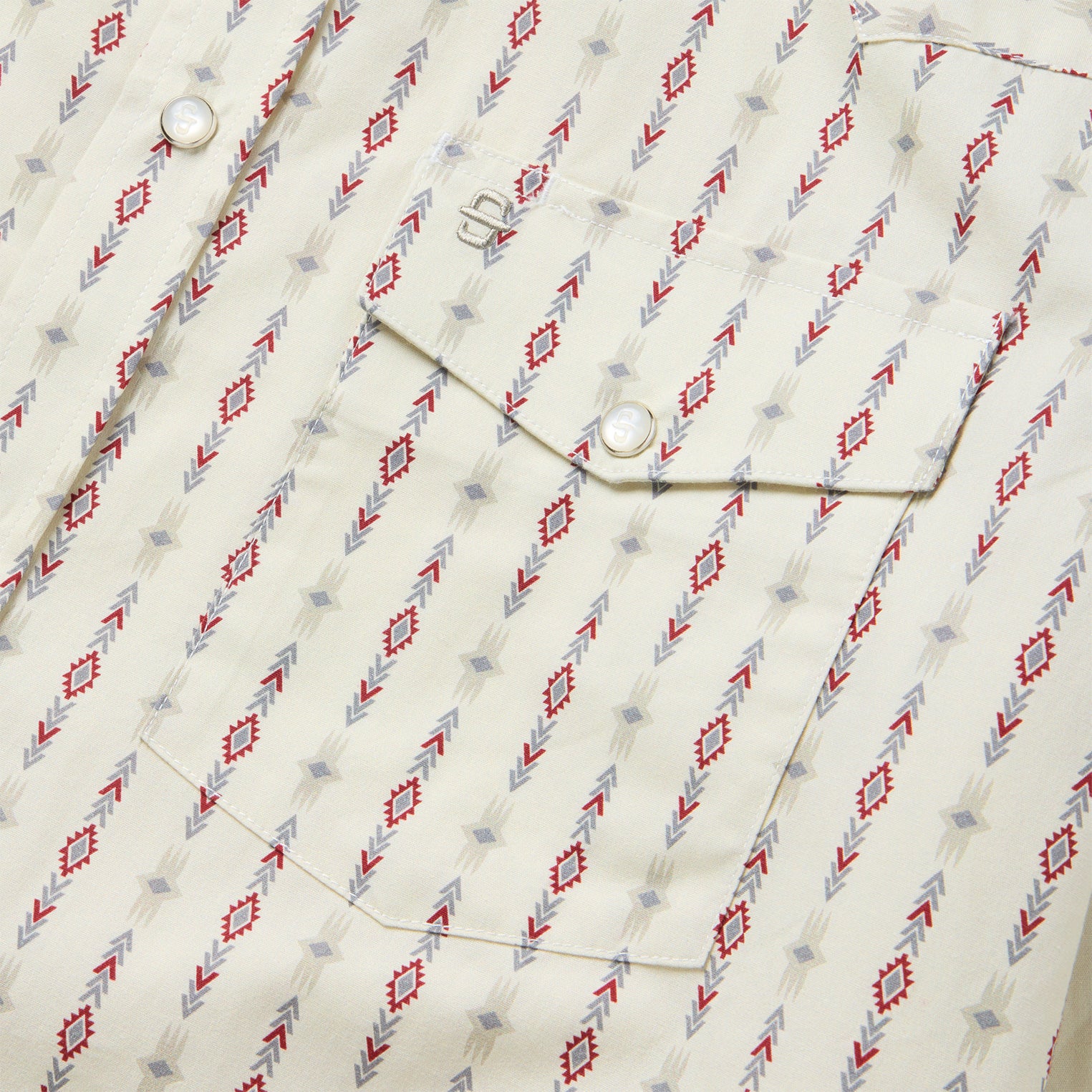 Southwest Stripe Western Shirt - Image 4
