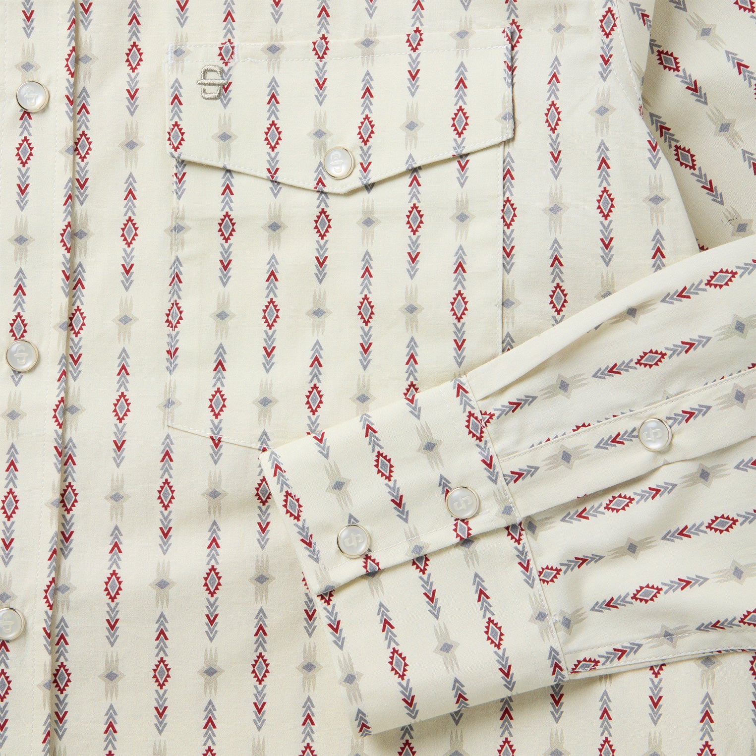 Southwest Stripe Western Shirt - Image 5