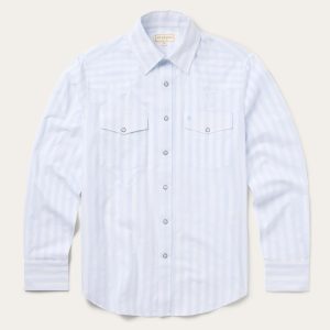 Stripe Oxford Western Shirt
