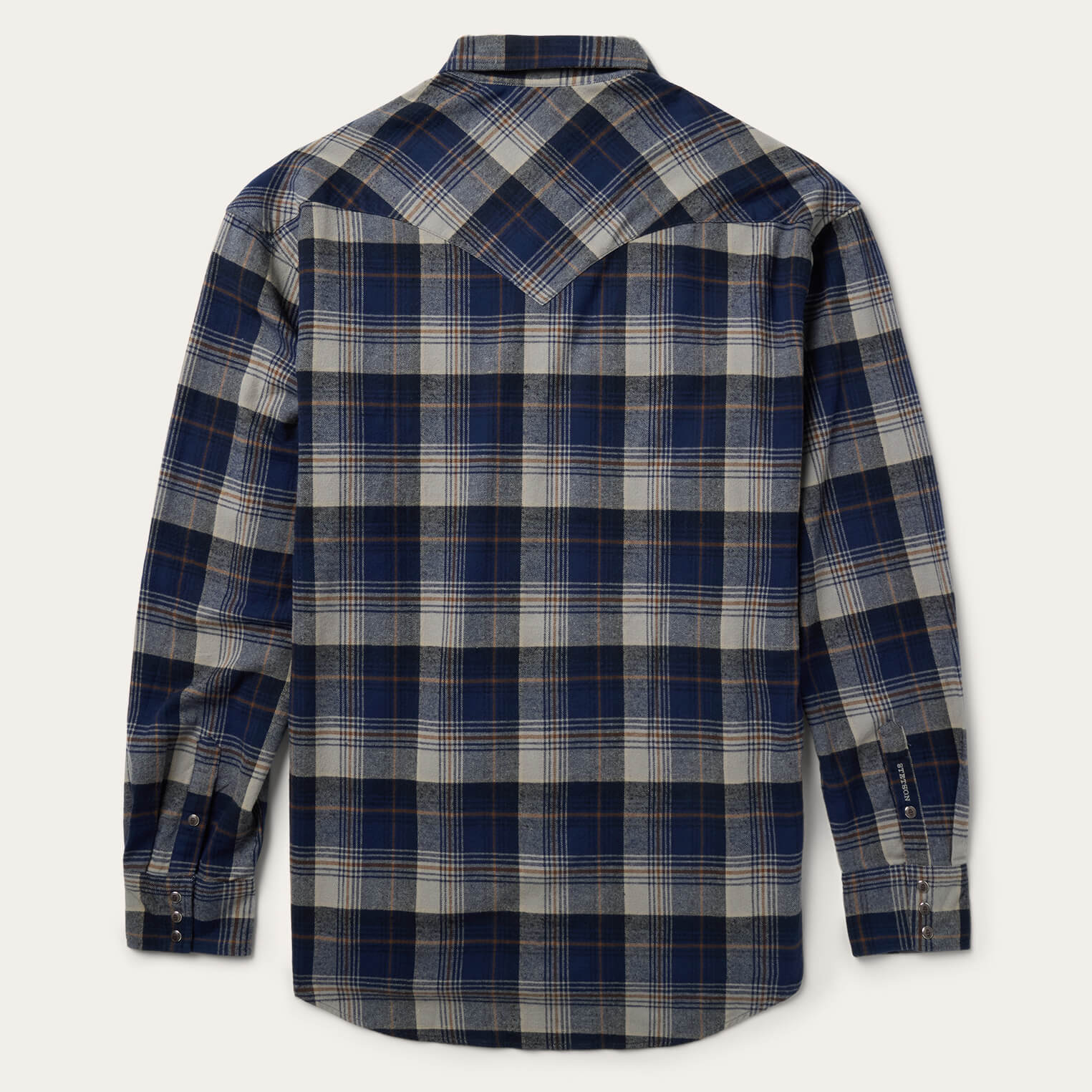 Brushed Flannel Western Shirt - Image 2