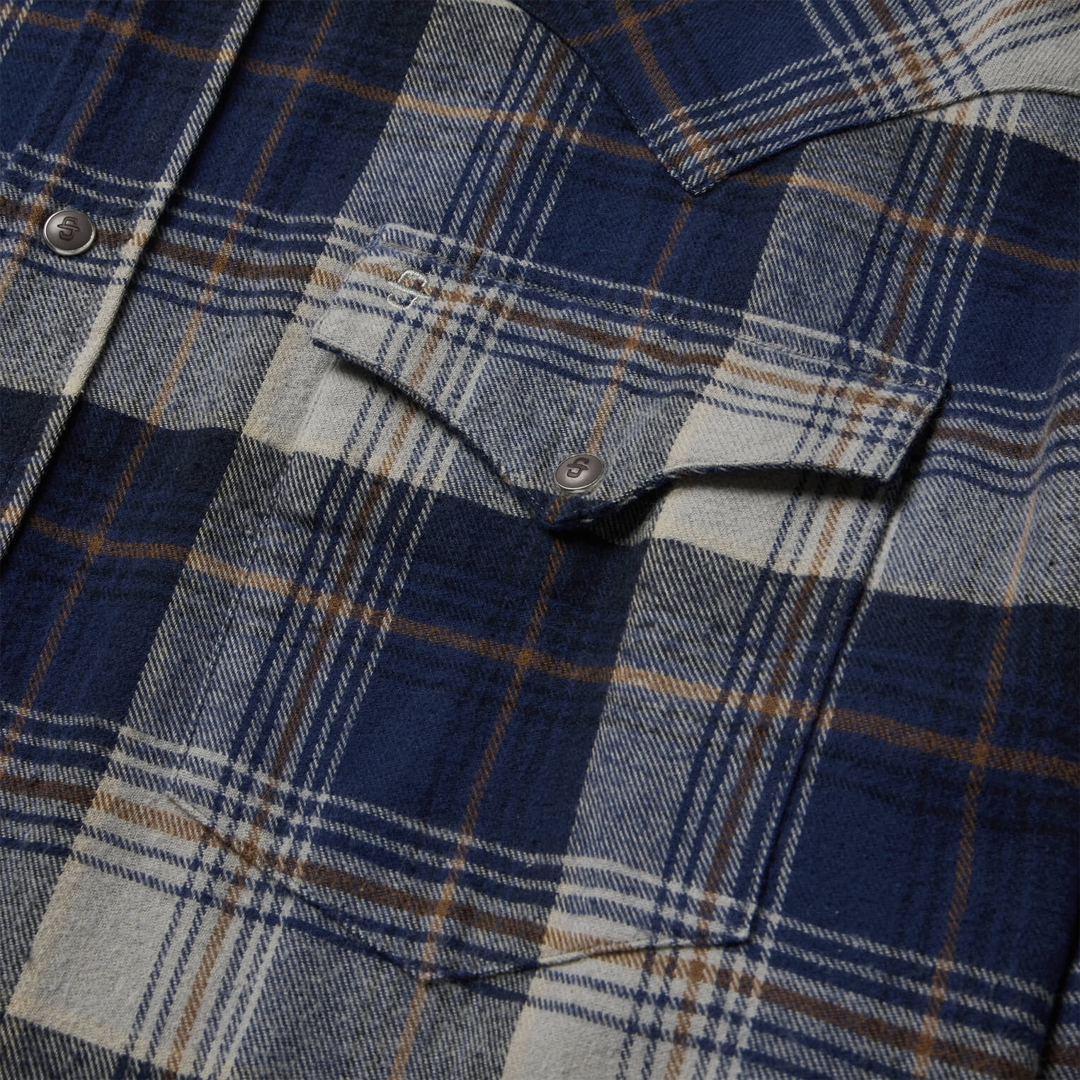 Brushed Flannel Western Shirt - Image 4