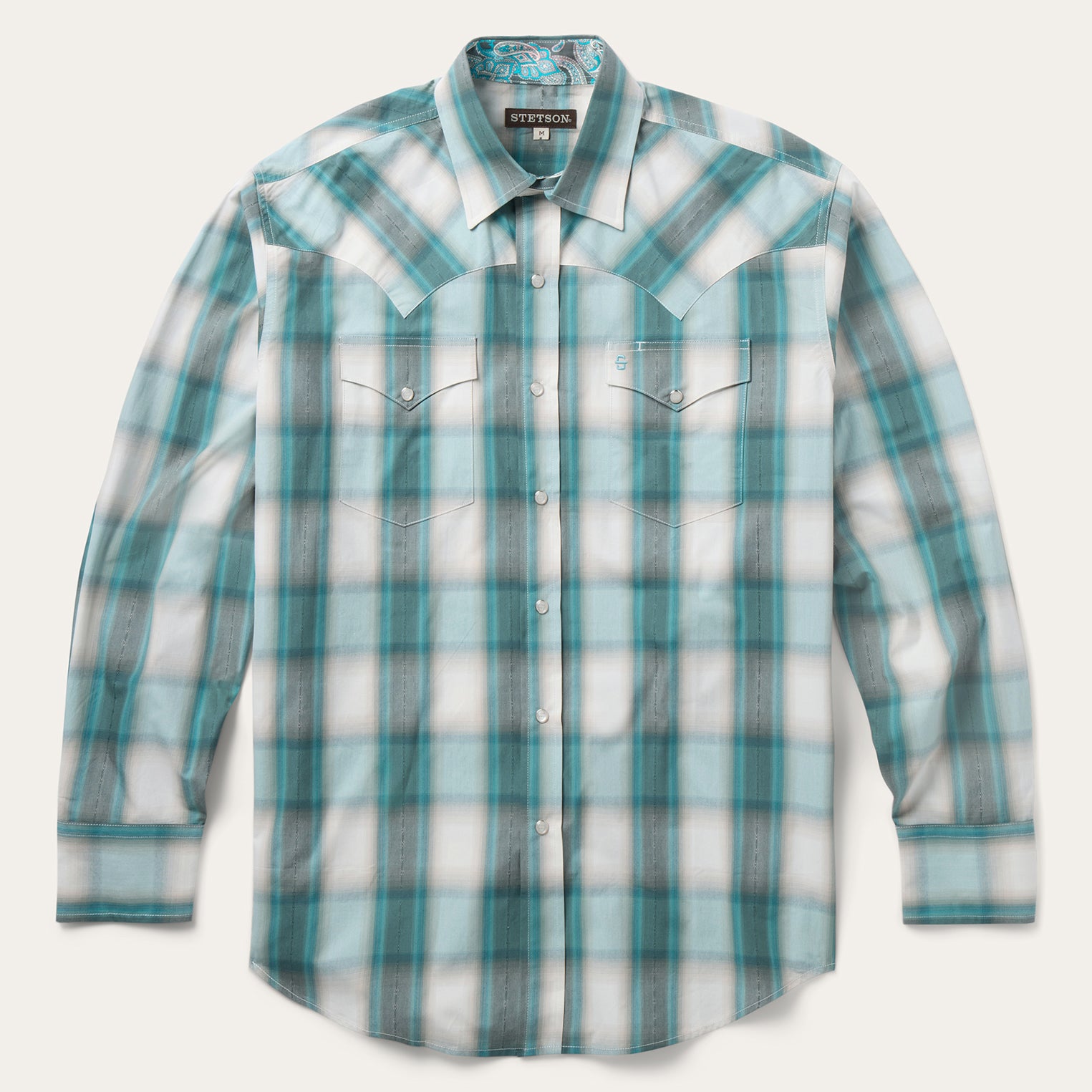 Bluebird Plaid Western Shirt
