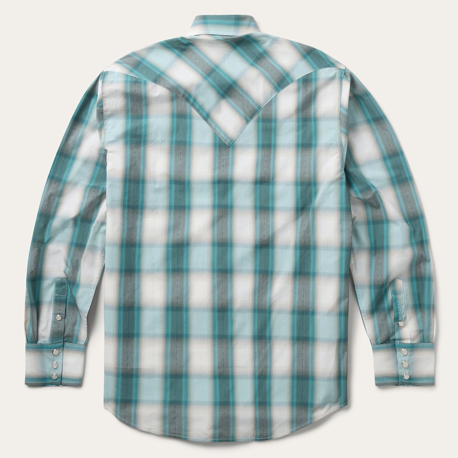 Bluebird Plaid Western Shirt - Image 3
