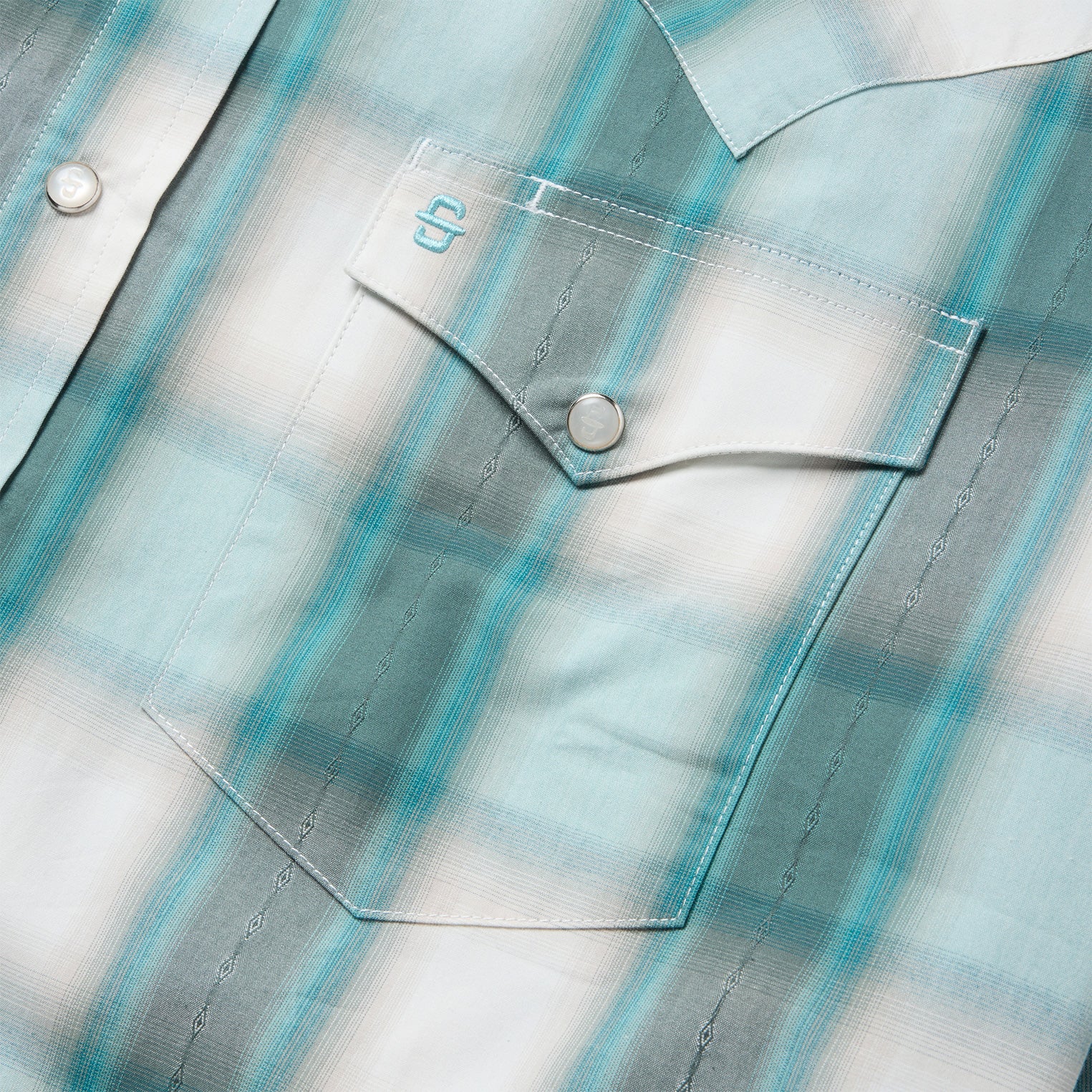 Bluebird Plaid Western Shirt - Image 5