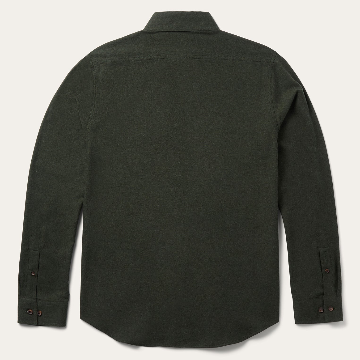 Brushed Heathered Flannel Shirt - Image 5