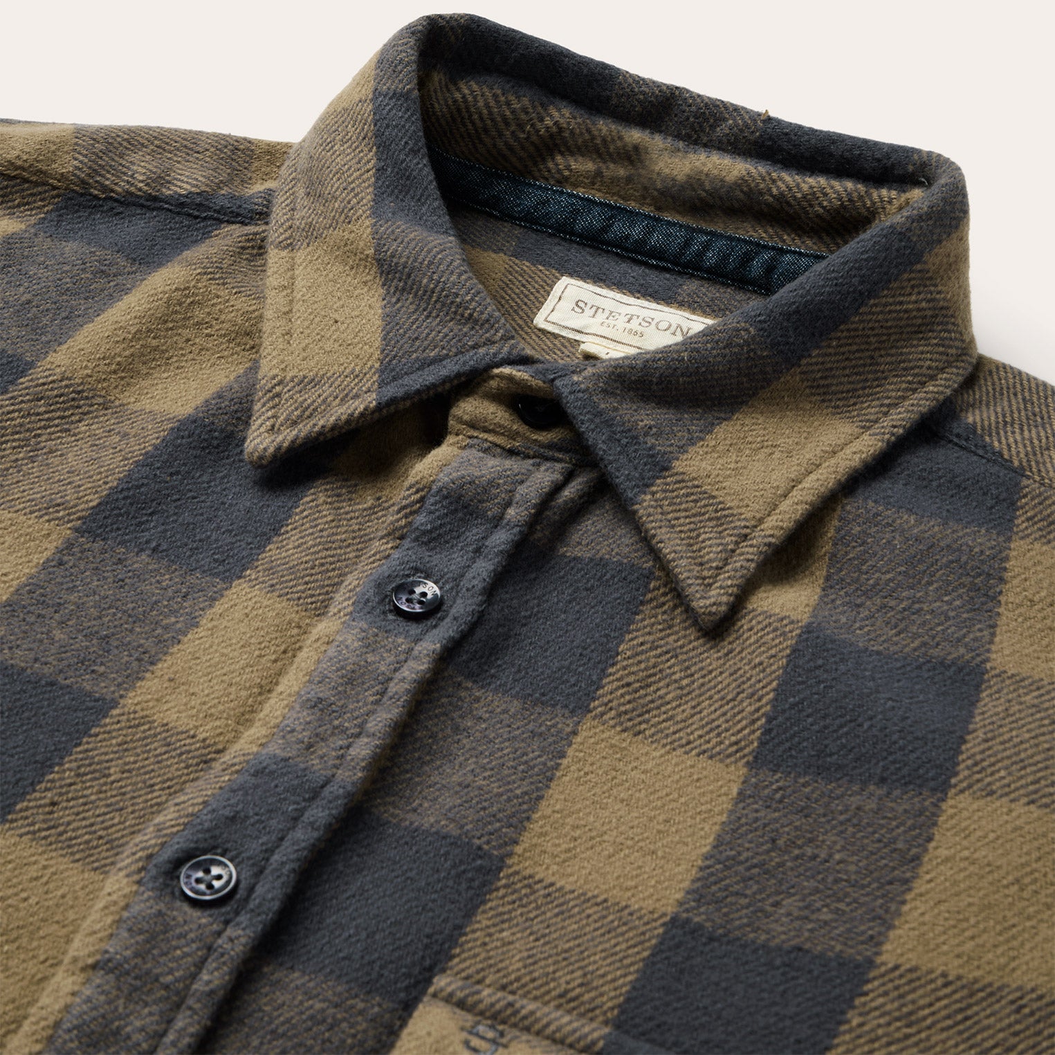 Buffalo Check Flannel Shirt - Image 3
