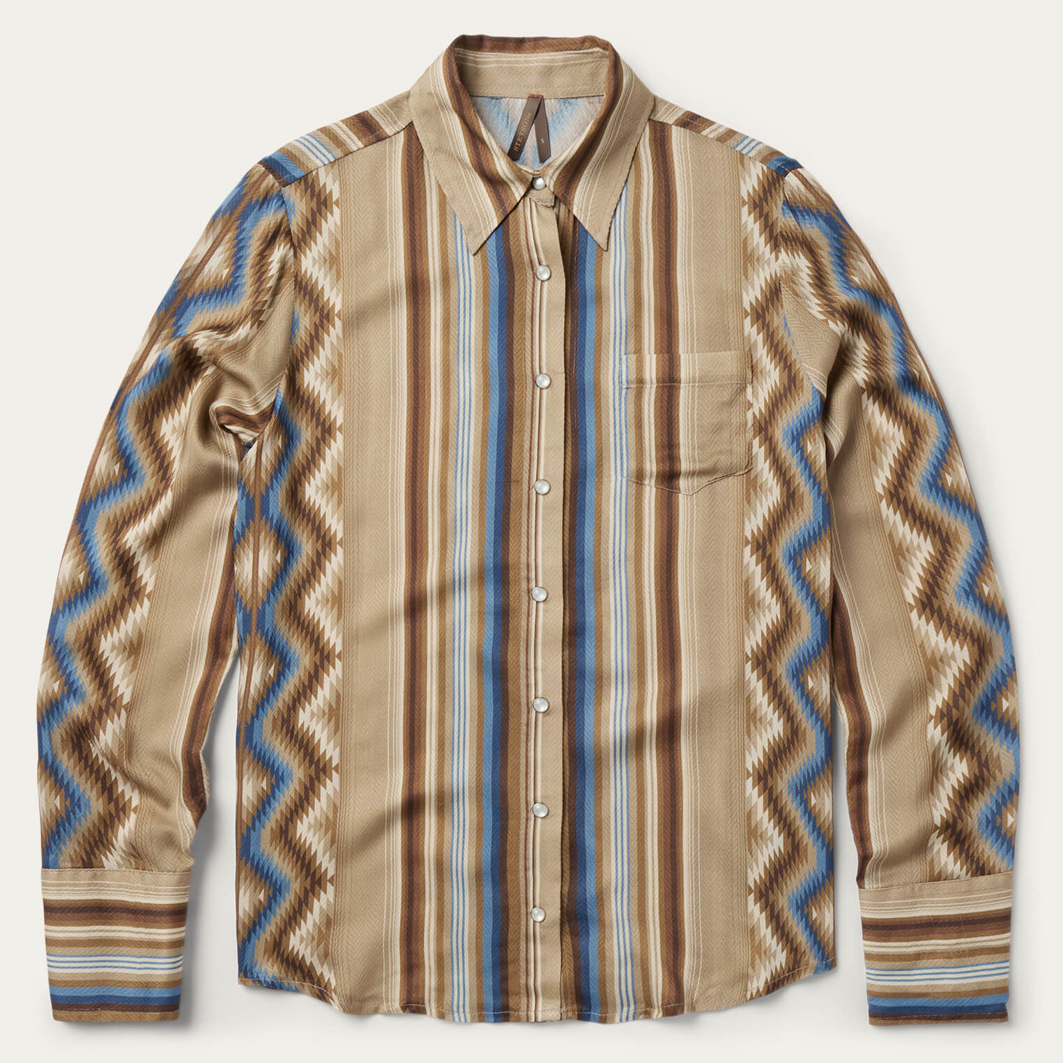 Sand Serape Print Shirt