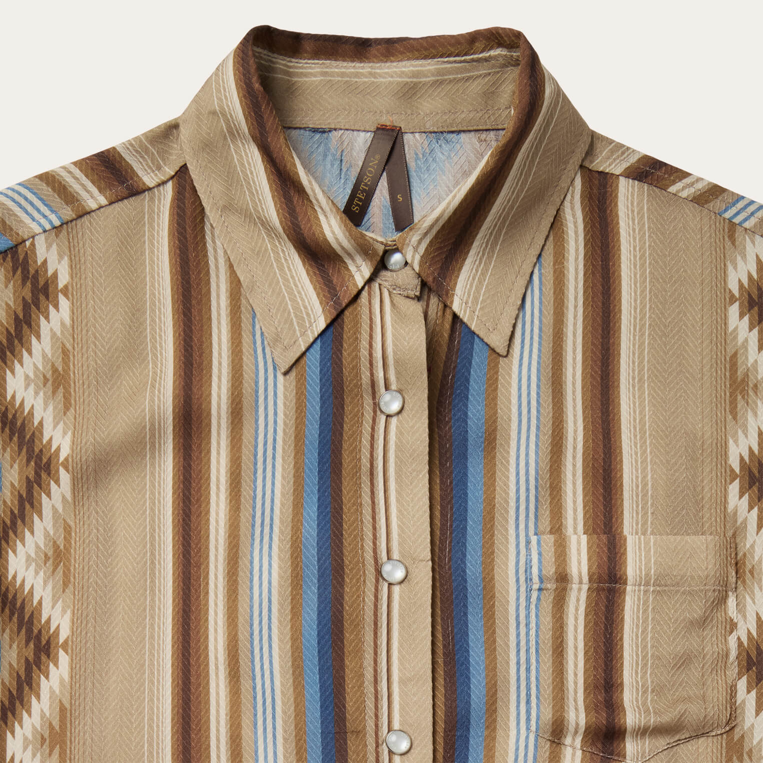 Sand Serape Print Shirt - Image 3