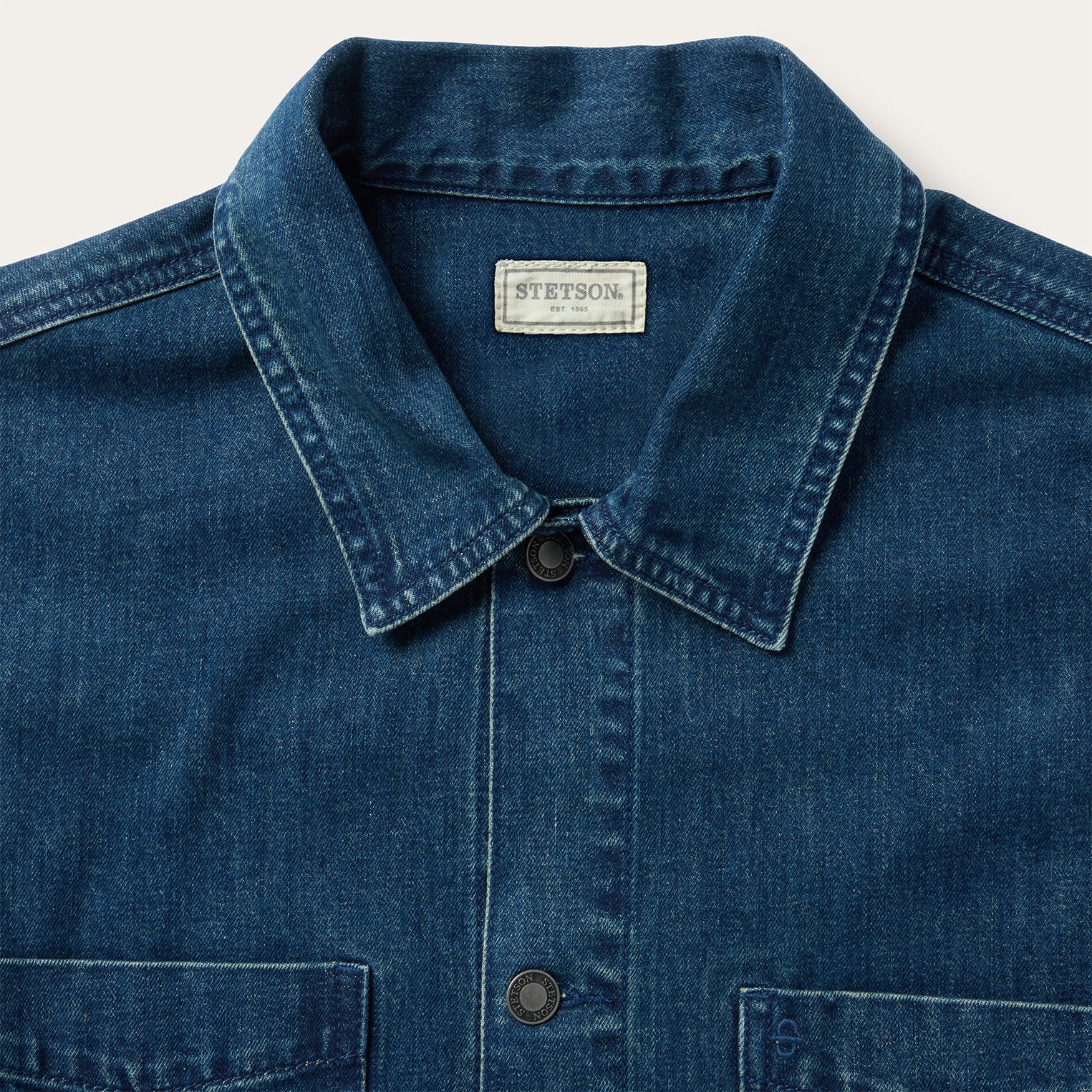 Stone Wash Denim Jacket - Image 3