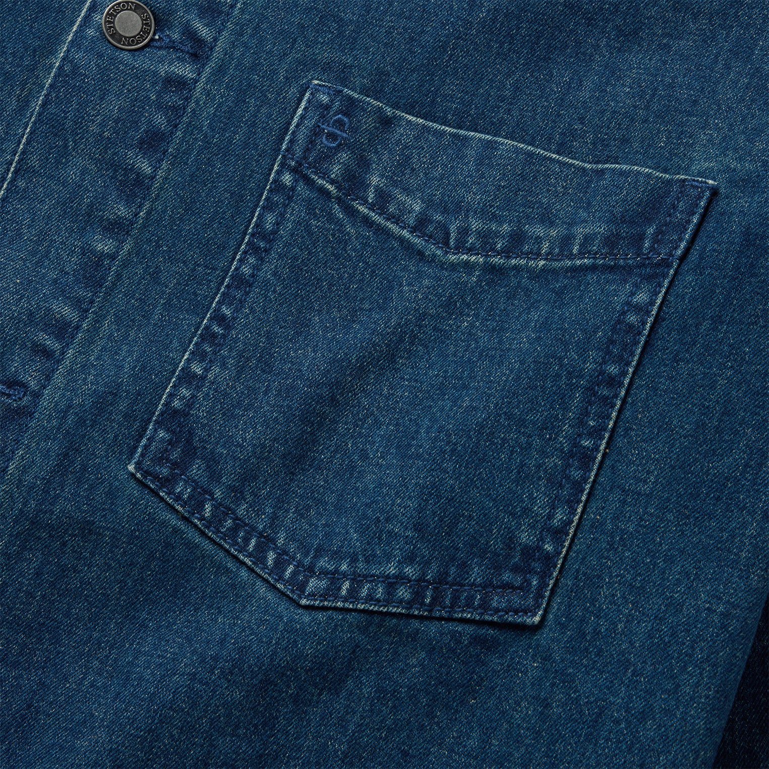 Stone Wash Denim Jacket - Image 4