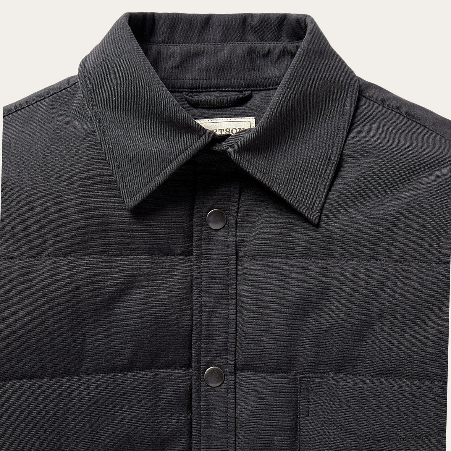 Grey Down Jacket - Image 4