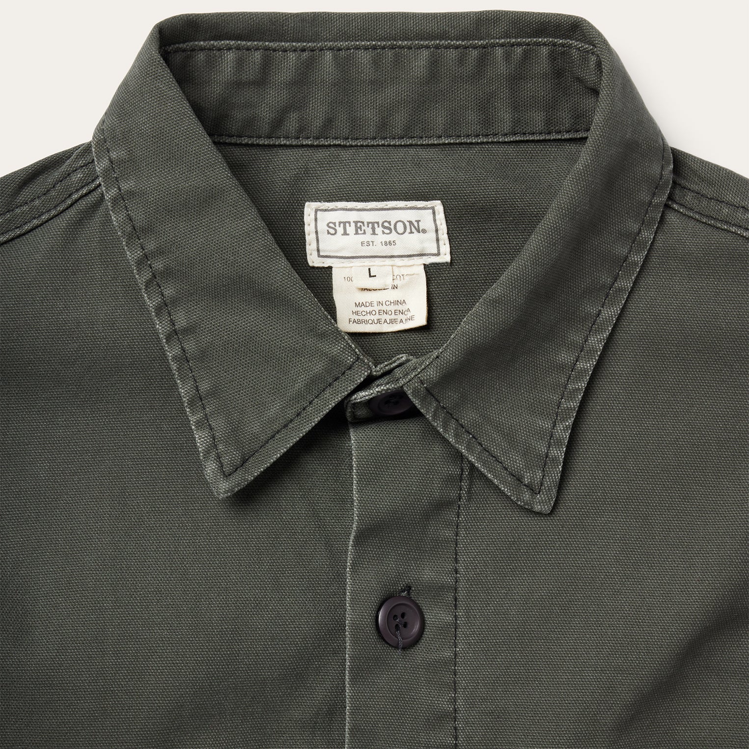 Stretch Canvas Jac-Shirt - Image 4