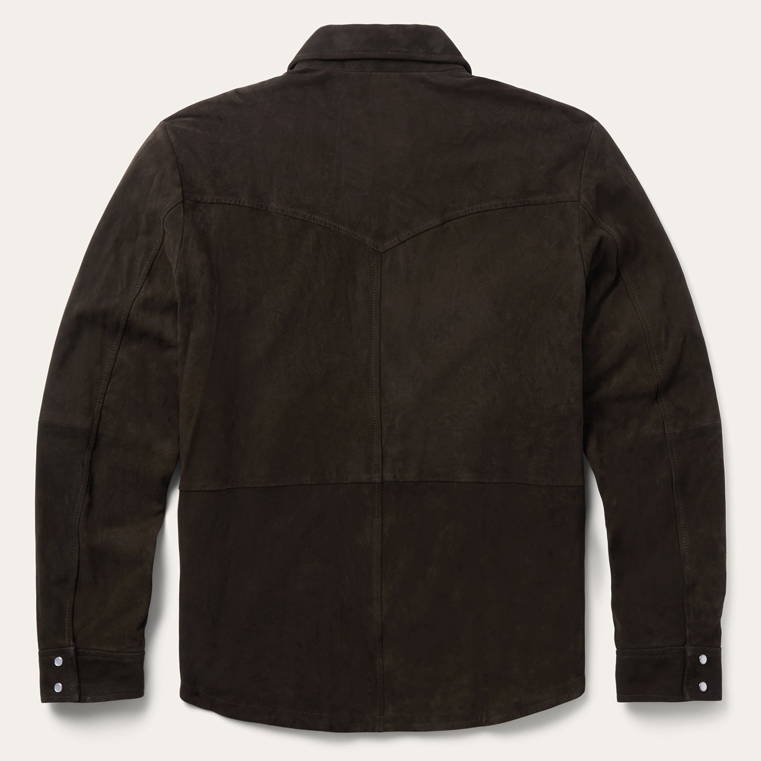 Suede Shirt Jacket - Image 4