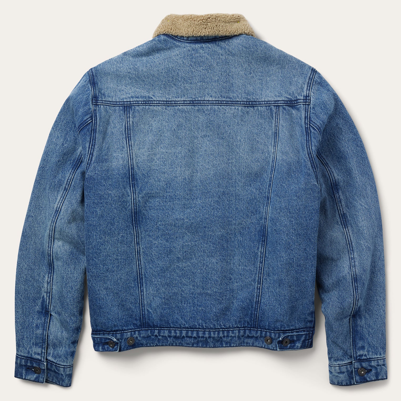 Denim Sherpa Jacket - Image 6